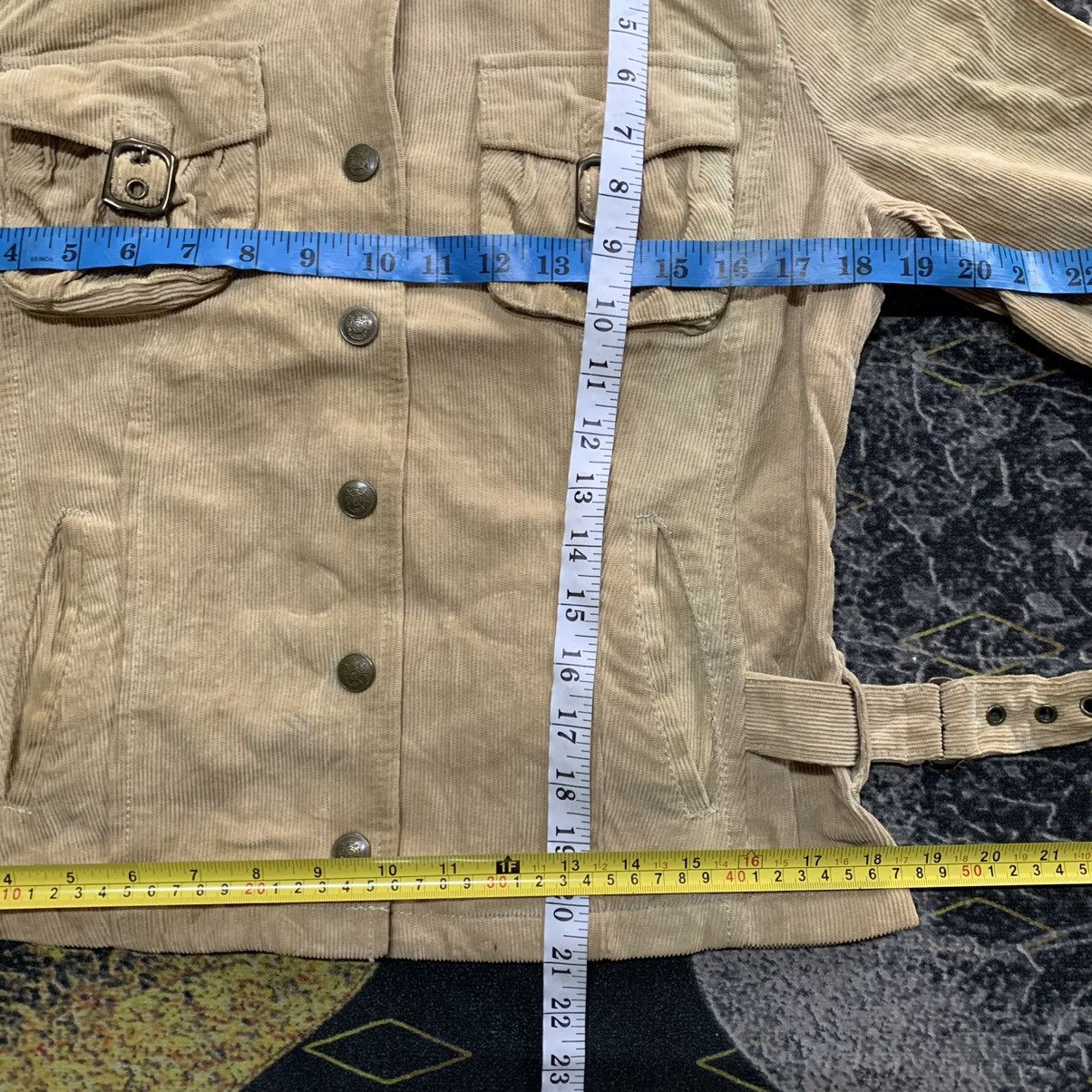 Japanese Brand × Le Grande Bleu (L.G.B.) OFFER NOW✨UNNAMED CORDUROY TACTICAL PUNK STYLE JACKET Size XS / US 0-2 / IT 36-38 - 9 Thumbnail