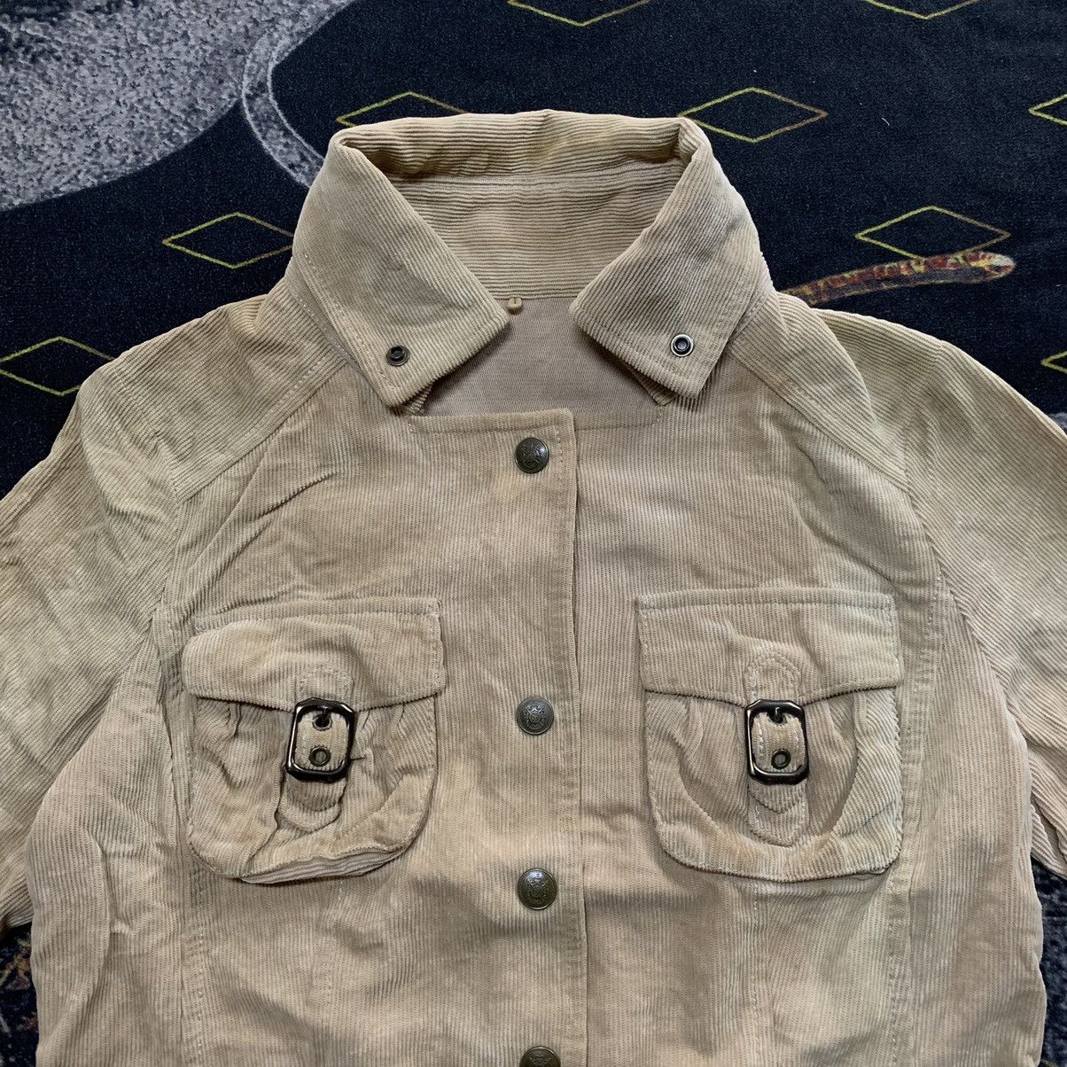 Japanese Brand × Le Grande Bleu (L.G.B.) OFFER NOW✨UNNAMED CORDUROY TACTICAL PUNK STYLE JACKET Size XS / US 0-2 / IT 36-38 - 3 Thumbnail