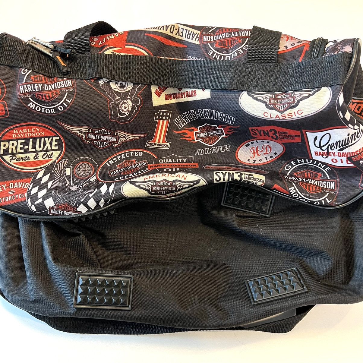 Harley Davidson Harley-Davidson Logo Pattern Lightweight Duffel Bag Size ONE SIZE - 3 Thumbnail