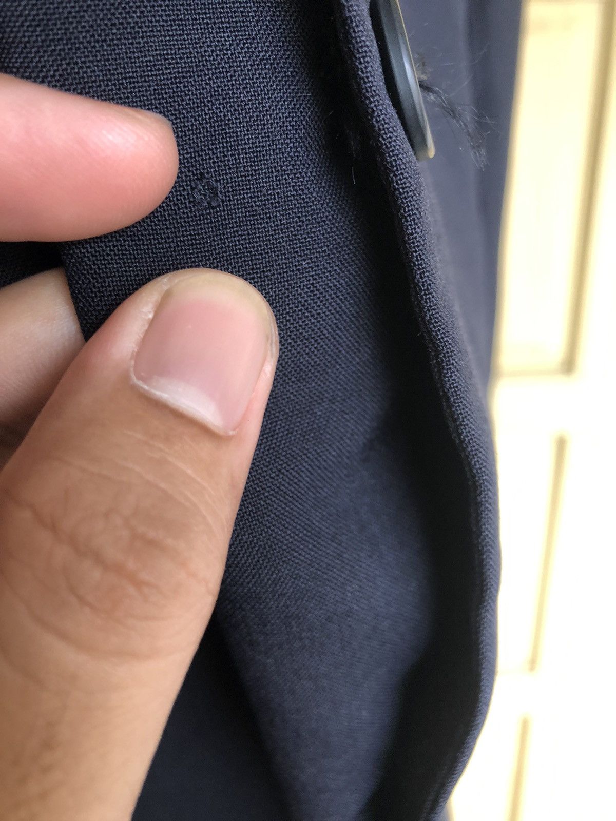Yohji Yamamoto Vintage Yohji Yamamoto AAR Single Breasted Blazer Blue Size US L / EU 52-54 / 3 - 12 Thumbnail