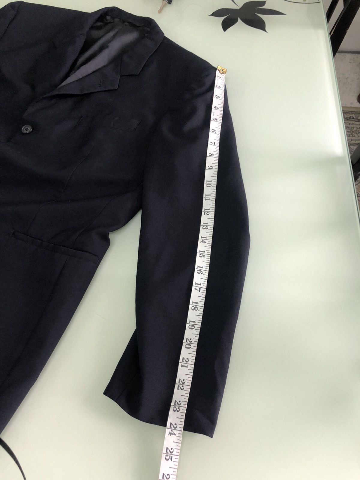 Yohji Yamamoto Vintage Yohji Yamamoto AAR Single Breasted Blazer Blue Size US L / EU 52-54 / 3 - 19 Thumbnail