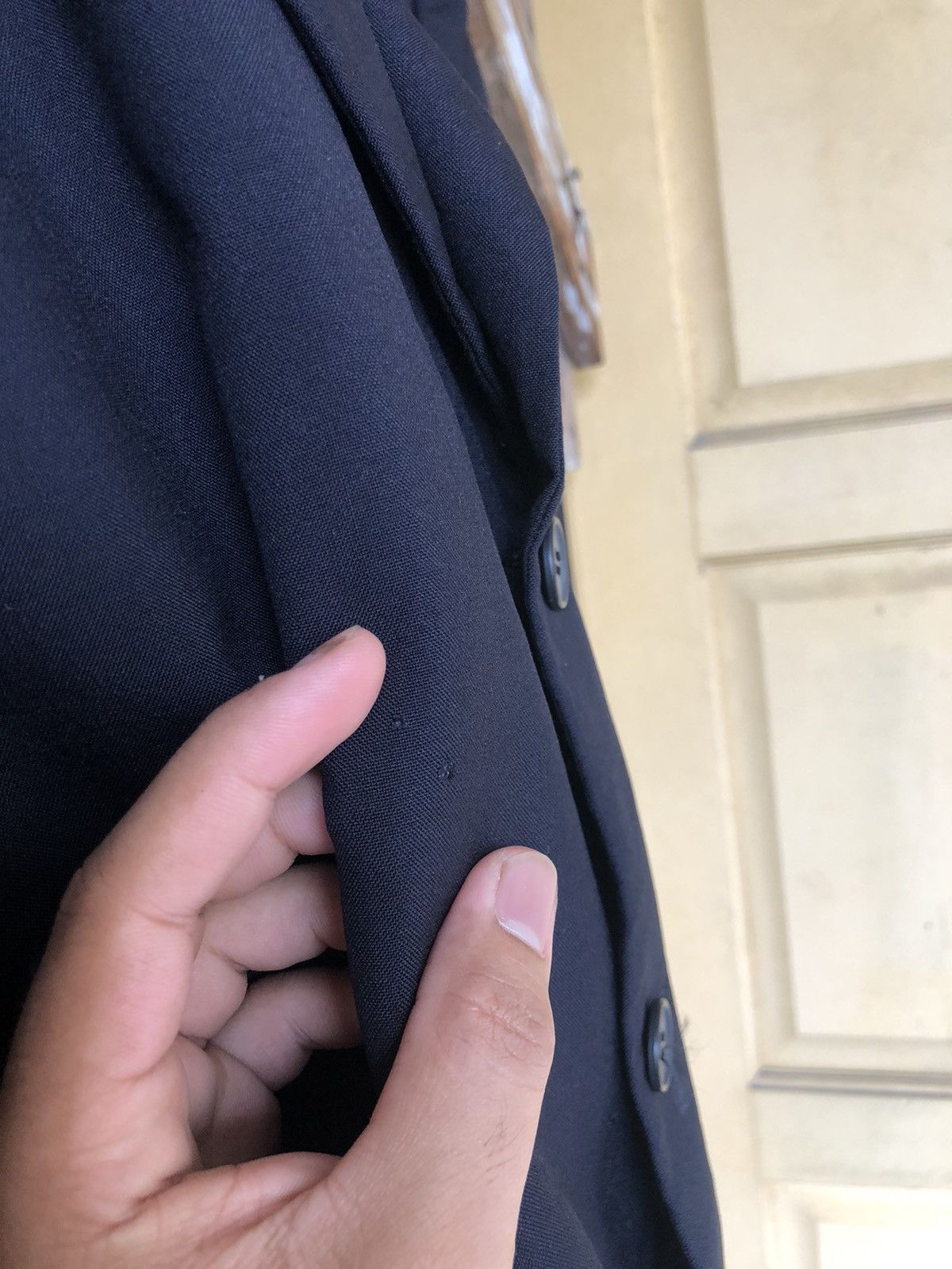 Yohji Yamamoto Vintage Yohji Yamamoto AAR Single Breasted Blazer Blue Size US L / EU 52-54 / 3 - 14 Thumbnail