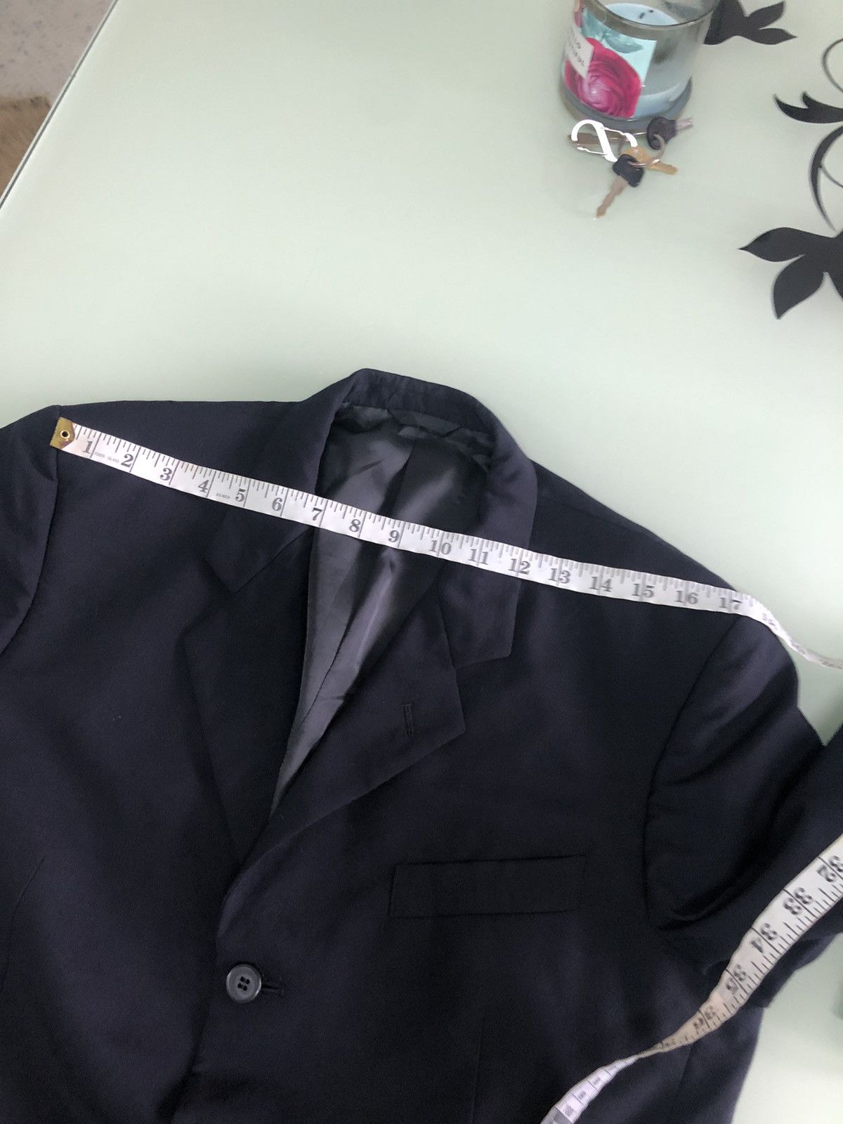 Yohji Yamamoto Vintage Yohji Yamamoto AAR Single Breasted Blazer Blue Size US L / EU 52-54 / 3 - 17 Thumbnail