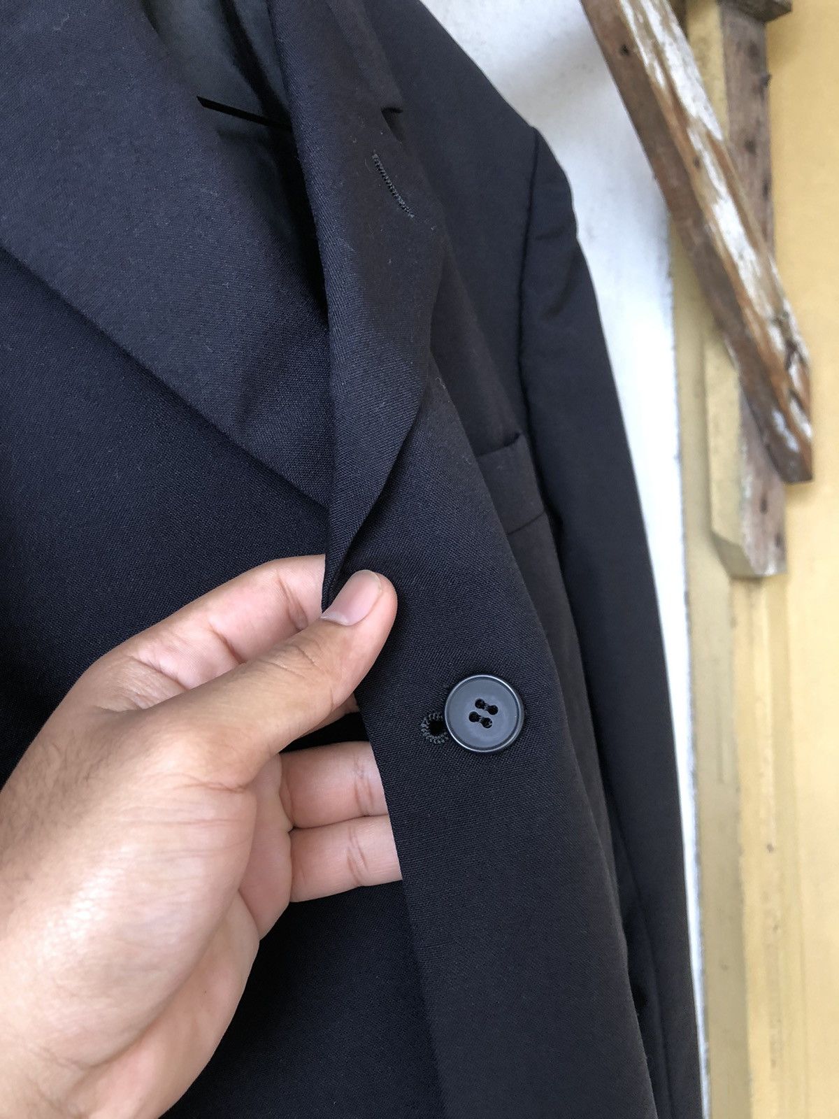 Yohji Yamamoto Vintage Yohji Yamamoto AAR Single Breasted Blazer Blue Size US L / EU 52-54 / 3 - 11 Thumbnail