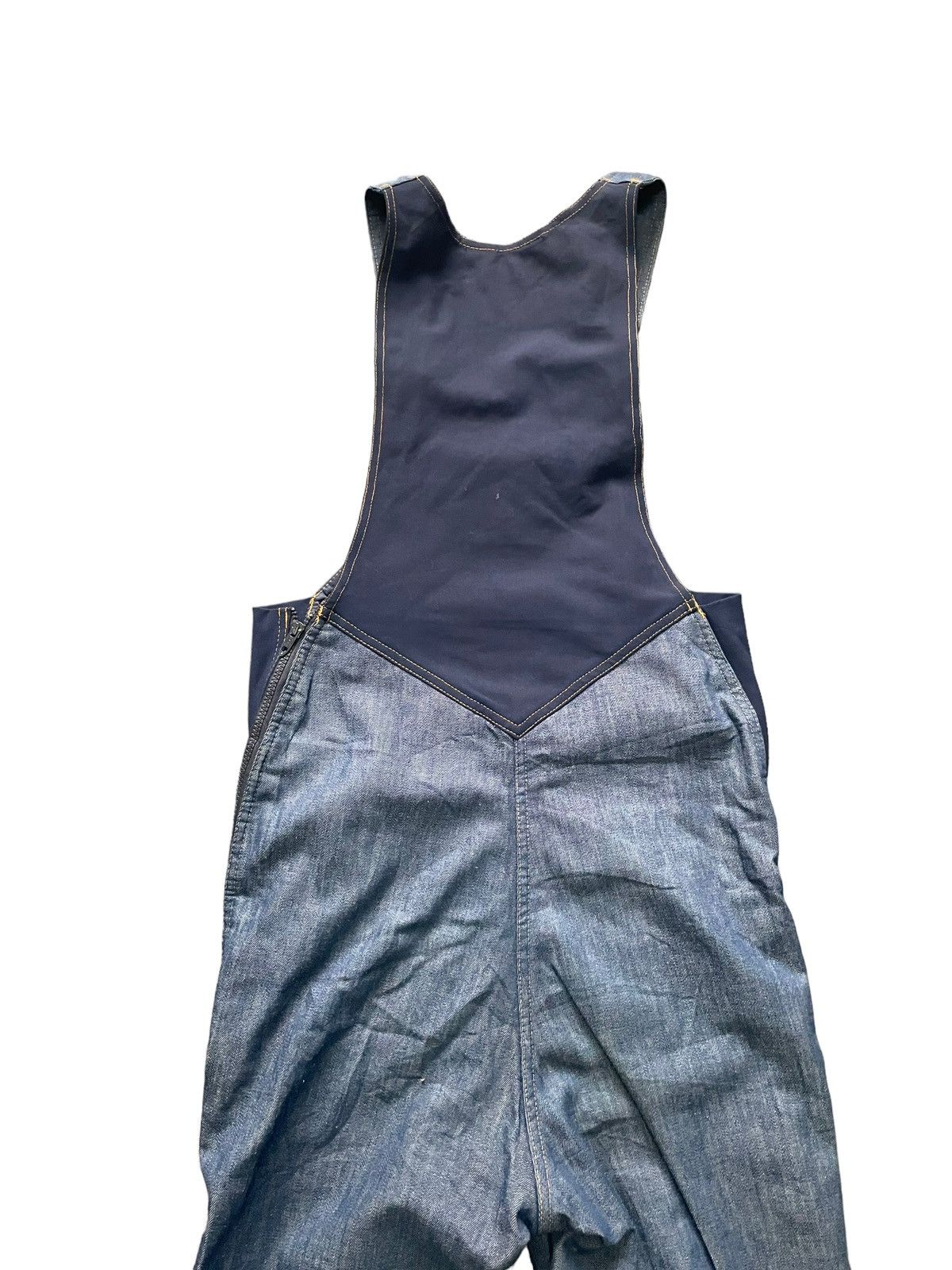 Levi's Vintage & Rare 70’s Levis Ski Orange Tag Overalls Size 31" - 8 Thumbnail
