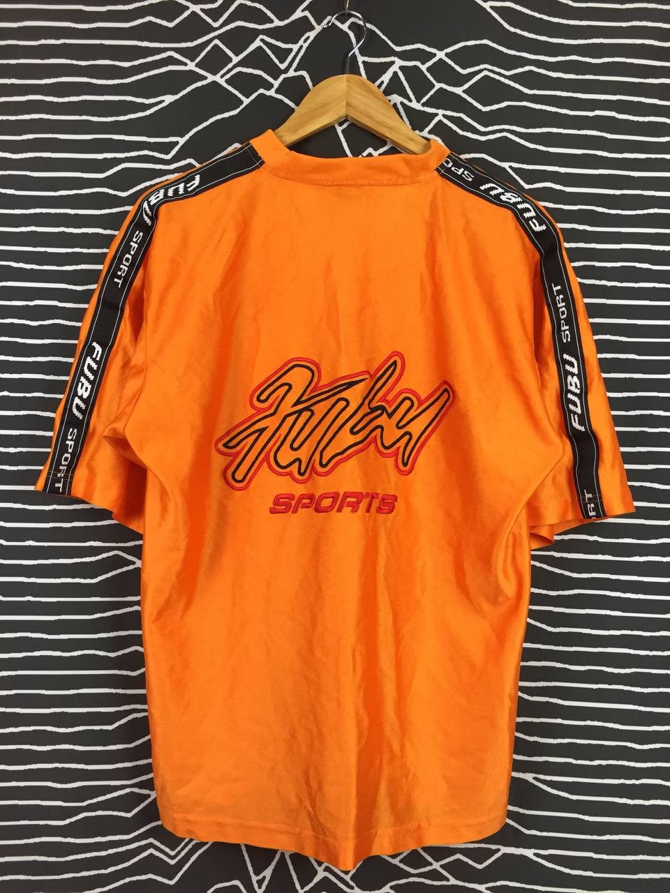 Fubu Vtg 90s Fubu Sports Side Tape Hip Hop Streetwear Jersey Size US M / EU 48-50 / 2 - 1 Thumbnail