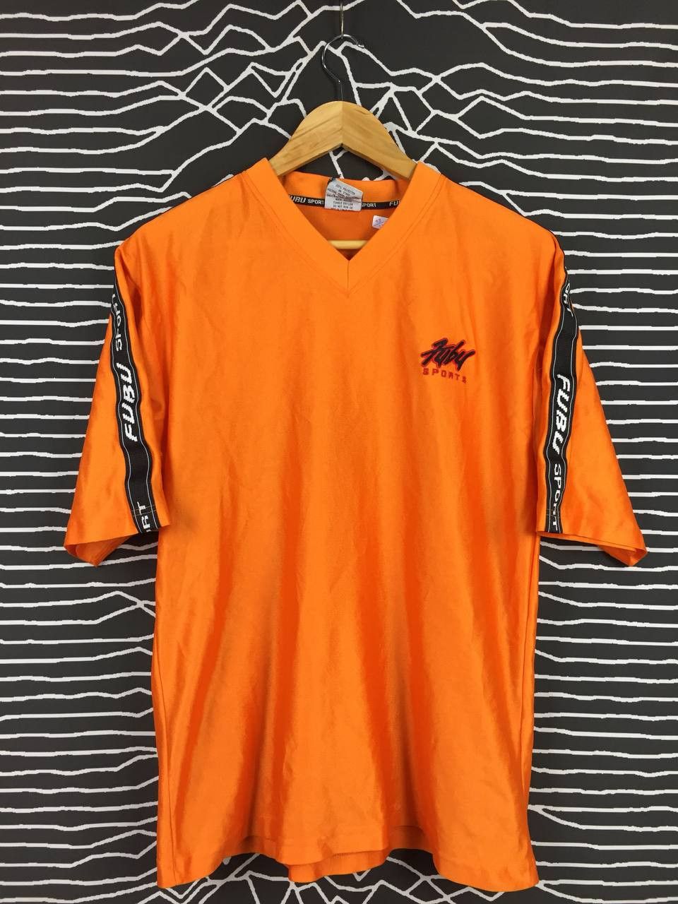 Fubu Vtg 90s Fubu Sports Side Tape Hip Hop Streetwear Jersey Size US M / EU 48-50 / 2 - 3 Thumbnail