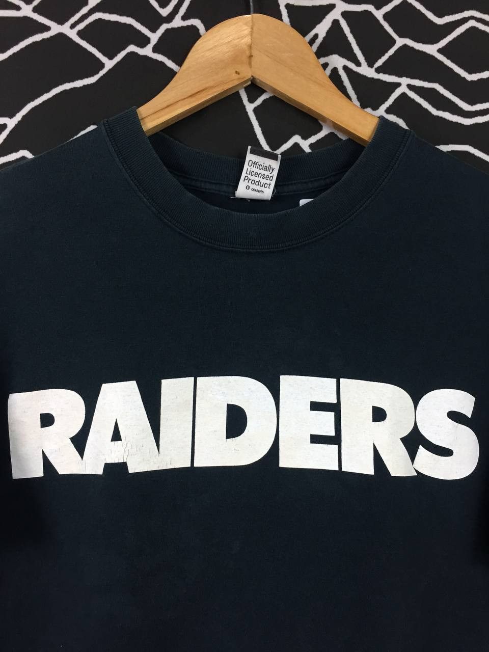 NFL Vtg 90s LA Raiders NFL American Sport Tee Size US L / EU 52-54 / 3 - 3 Thumbnail