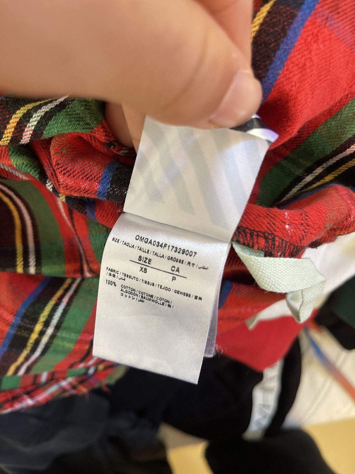 Off-White Off white flannel Size US S / EU 44-46 / 1 - 12 Thumbnail