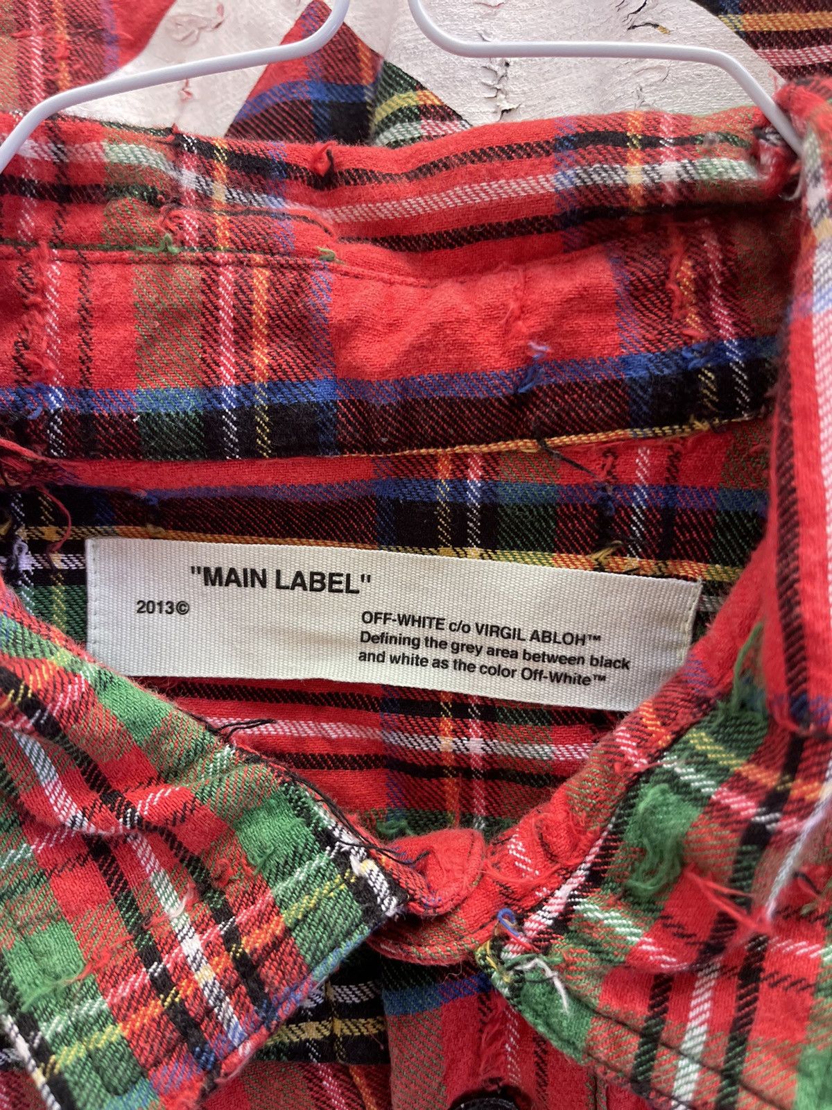 Off-White Off white flannel Size US S / EU 44-46 / 1 - 10 Thumbnail