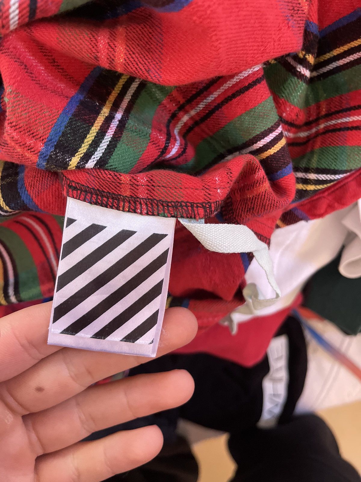 Off-White Off white flannel Size US S / EU 44-46 / 1 - 11 Thumbnail