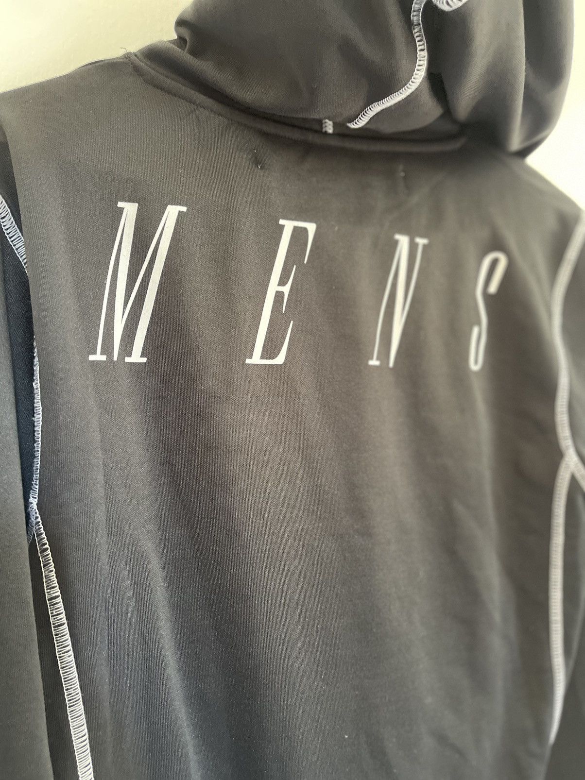 Off white “just thinking “ Logo Hoodie