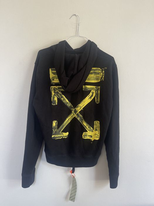 Off white acrylic online hoodie