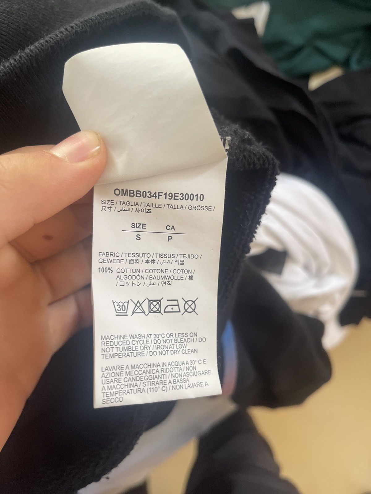Off-White Off white acrylic Hoodie Size US S / EU 44-46 / 1 - 12 Thumbnail