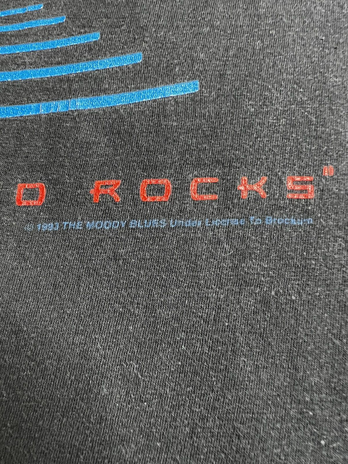 Band Tees 1990s “The Moody Blues “ Single Stitched T-Shirt Size US XL / EU 56 / 4 - 4 Thumbnail