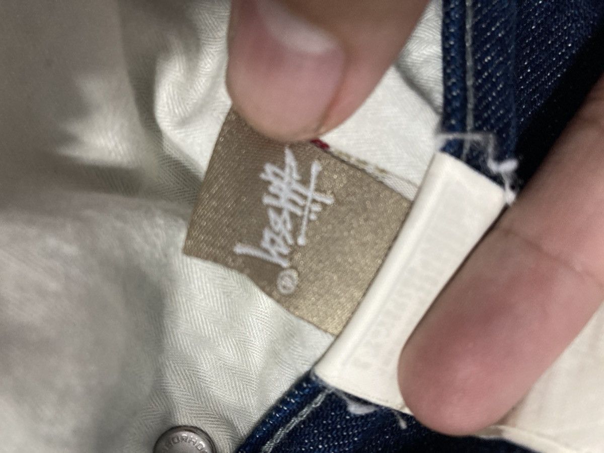 Neighborhood × Stussy Boneyards II conspiracy selvedge jeans Size US 32 / EU 48 - 10 Thumbnail