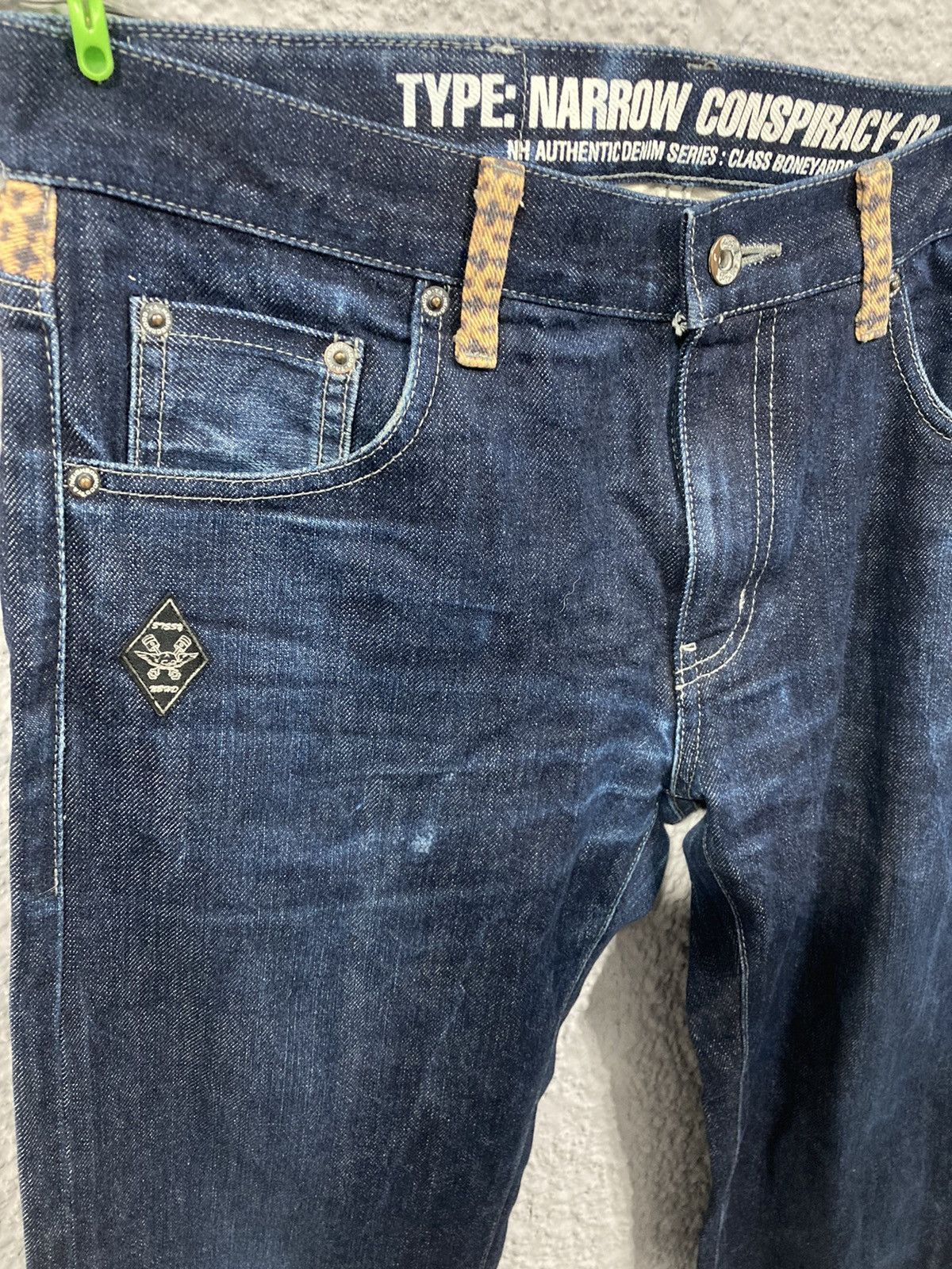 Neighborhood × Stussy Boneyards II conspiracy selvedge jeans Size US 32 / EU 48 - 4 Thumbnail
