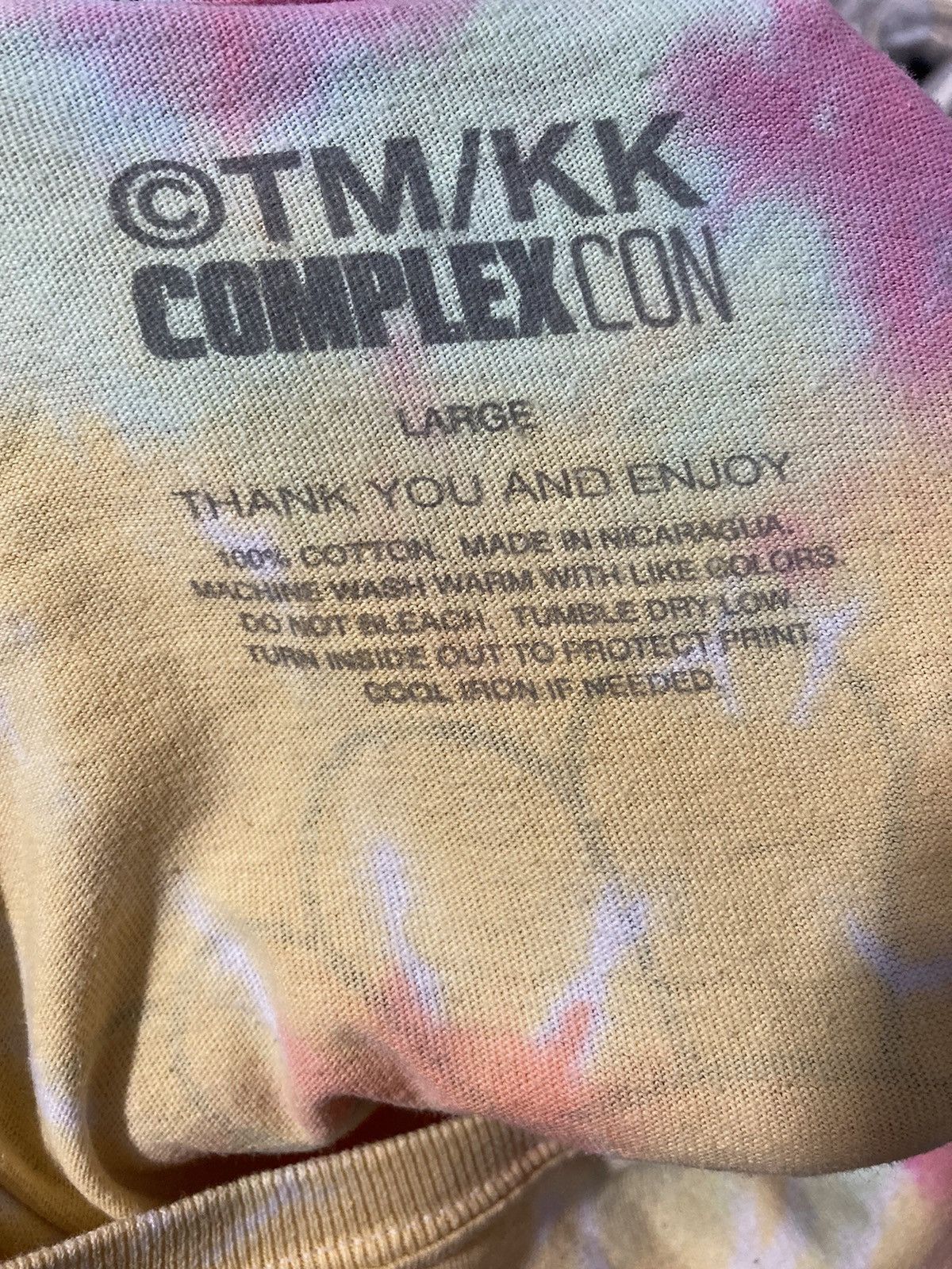 Complex Takashi Murakami Long beach 2019 tie dye Size US L / EU 52-54 / 3 - 7 Thumbnail