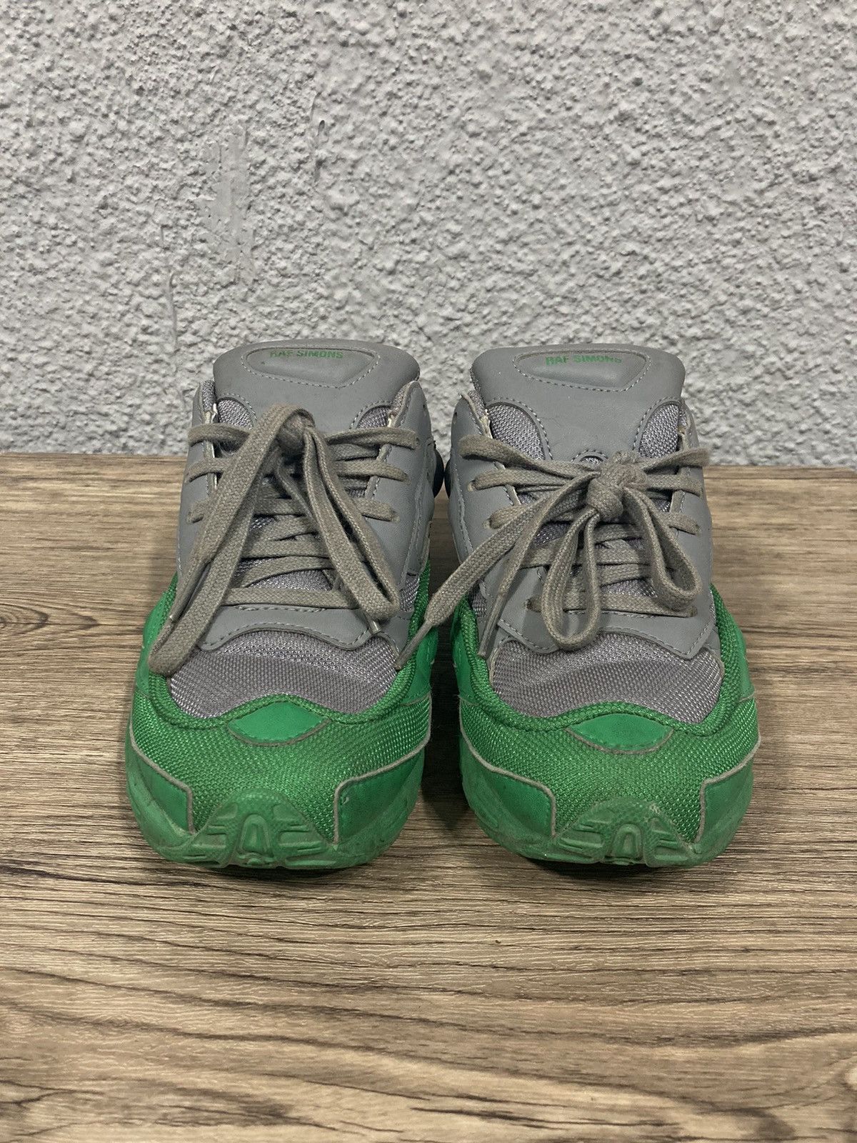 Adidas × Raf Simons “Ozweego” Green grey Size US 5.5 / IT 35.5 - 2 Thumbnail