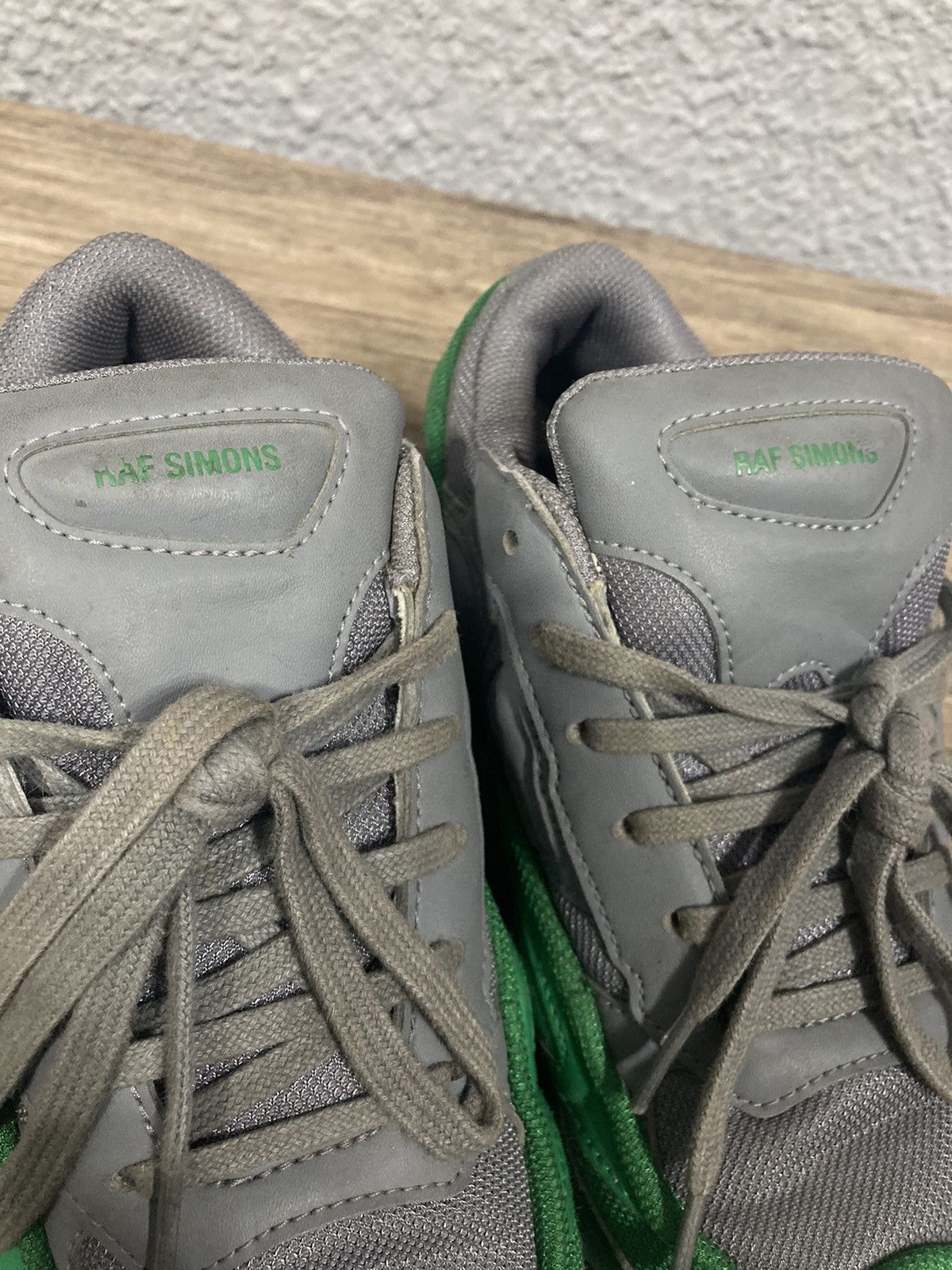 Adidas × Raf Simons “Ozweego” Green grey Size US 5.5 / IT 35.5 - 8 Thumbnail