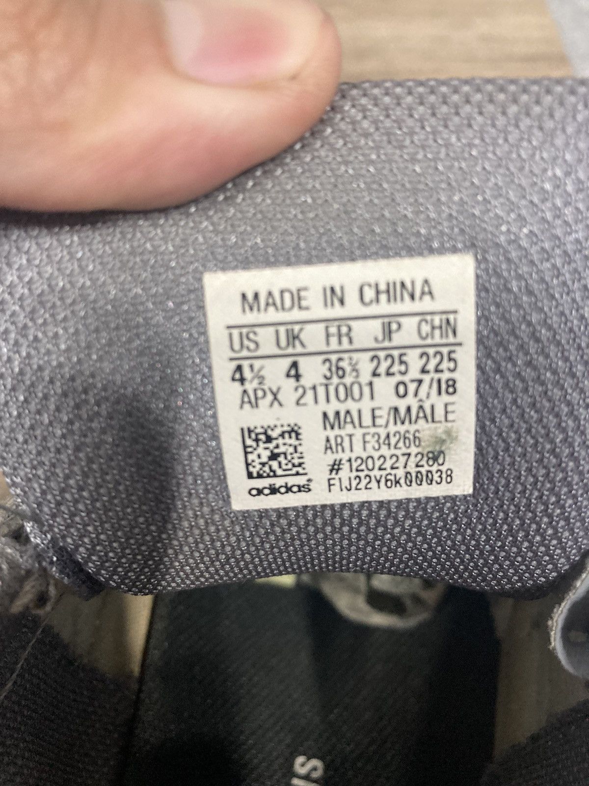 Adidas × Raf Simons “Ozweego” Green grey Size US 5.5 / IT 35.5 - 10 Thumbnail