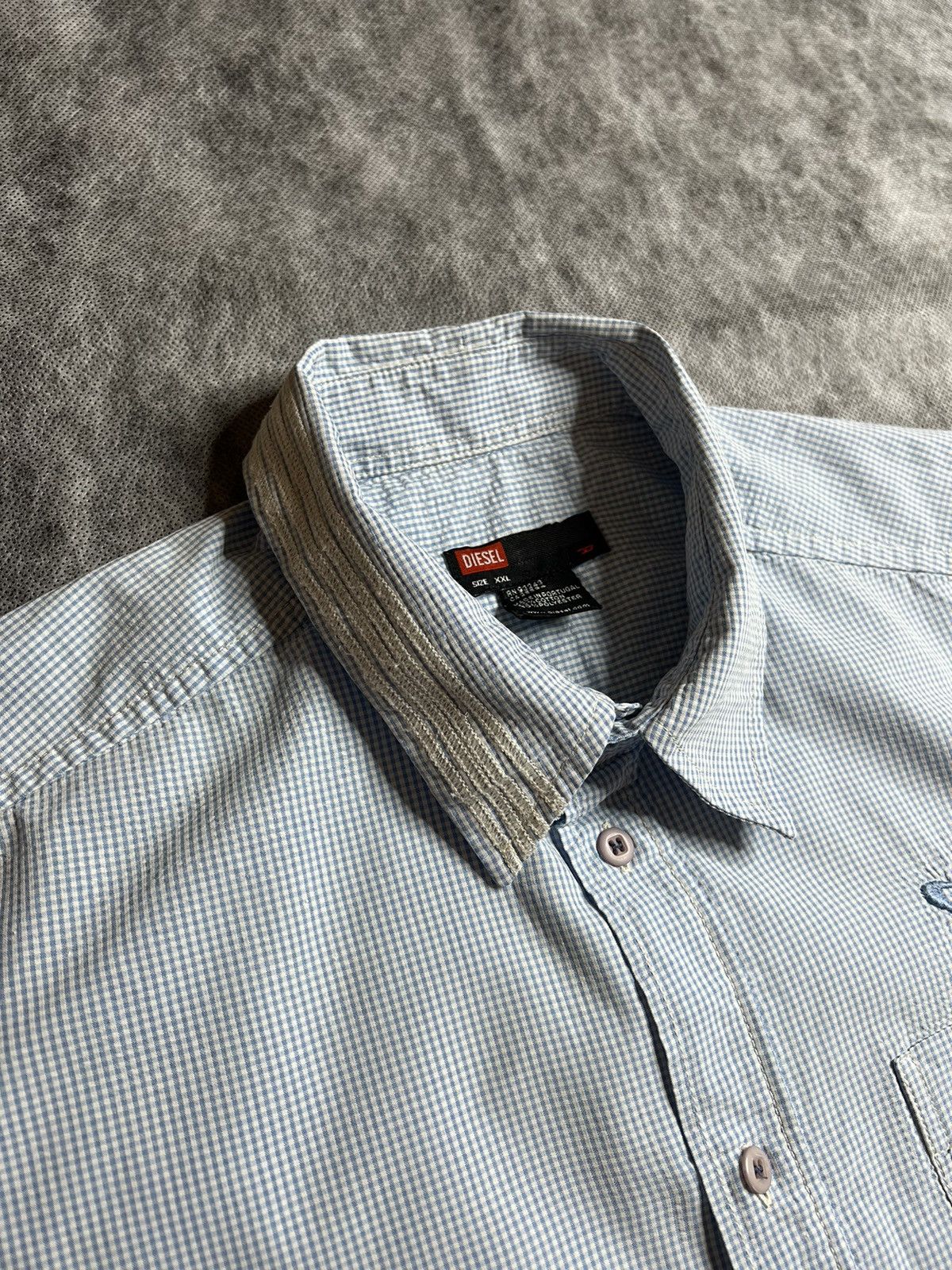 Diesel Diesel Shirt Vintage Style of Shirt Size US XXL / EU 58 / 5 - 4 Thumbnail