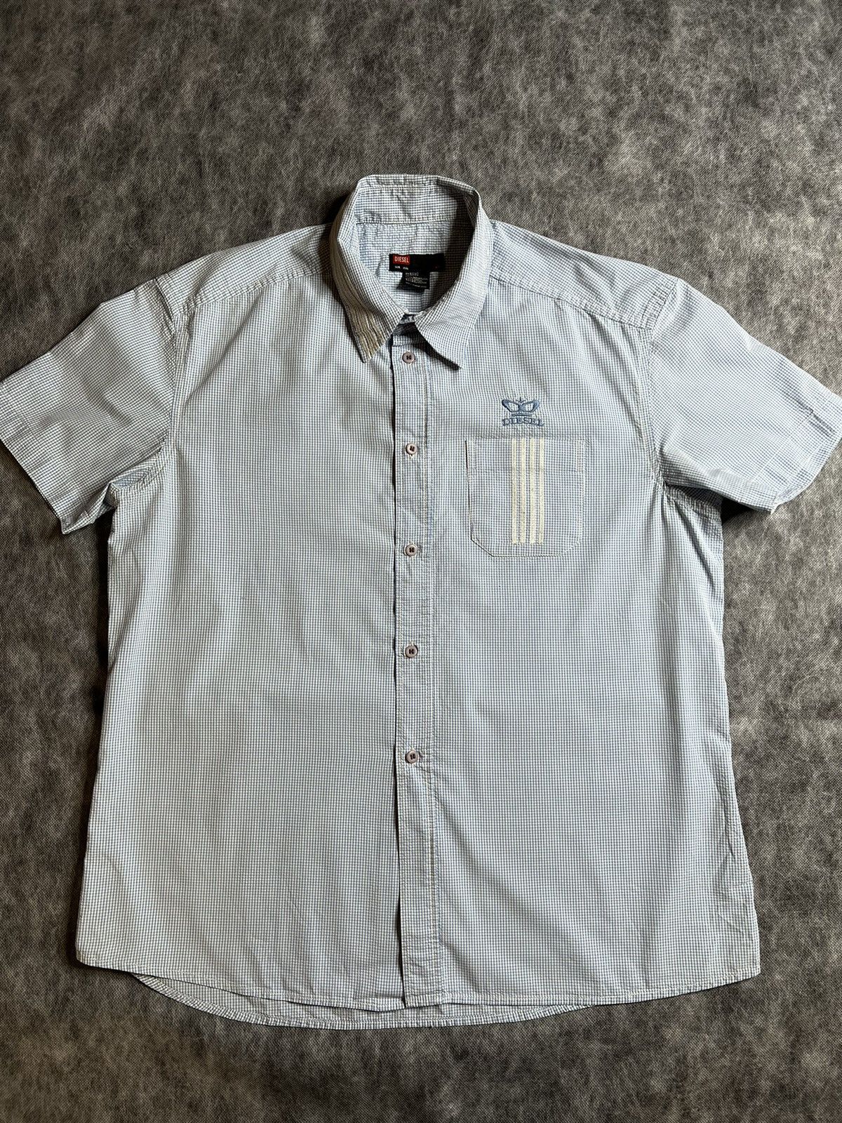 Diesel Diesel Shirt Vintage Style of Shirt Size US XXL / EU 58 / 5 - 1 Thumbnail