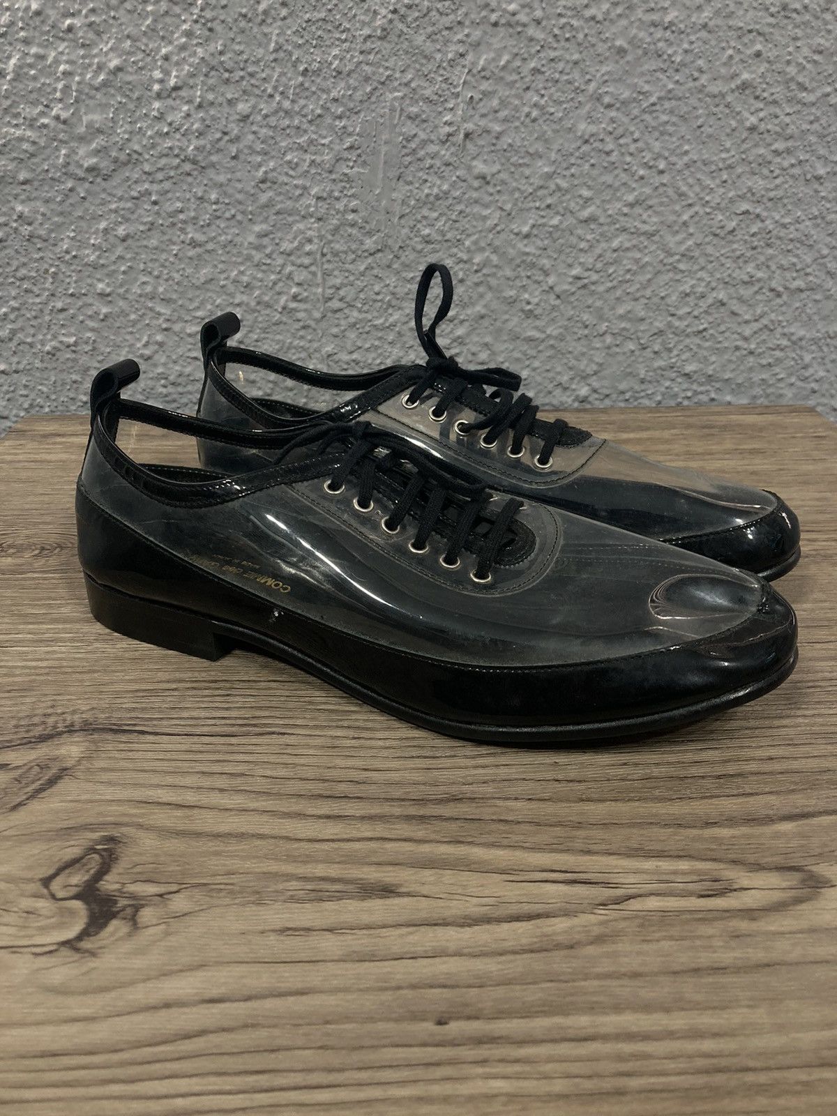 Comme des Garcons Black PVC Oxfords Size US 8 / EU 41 - 1 Thumbnail