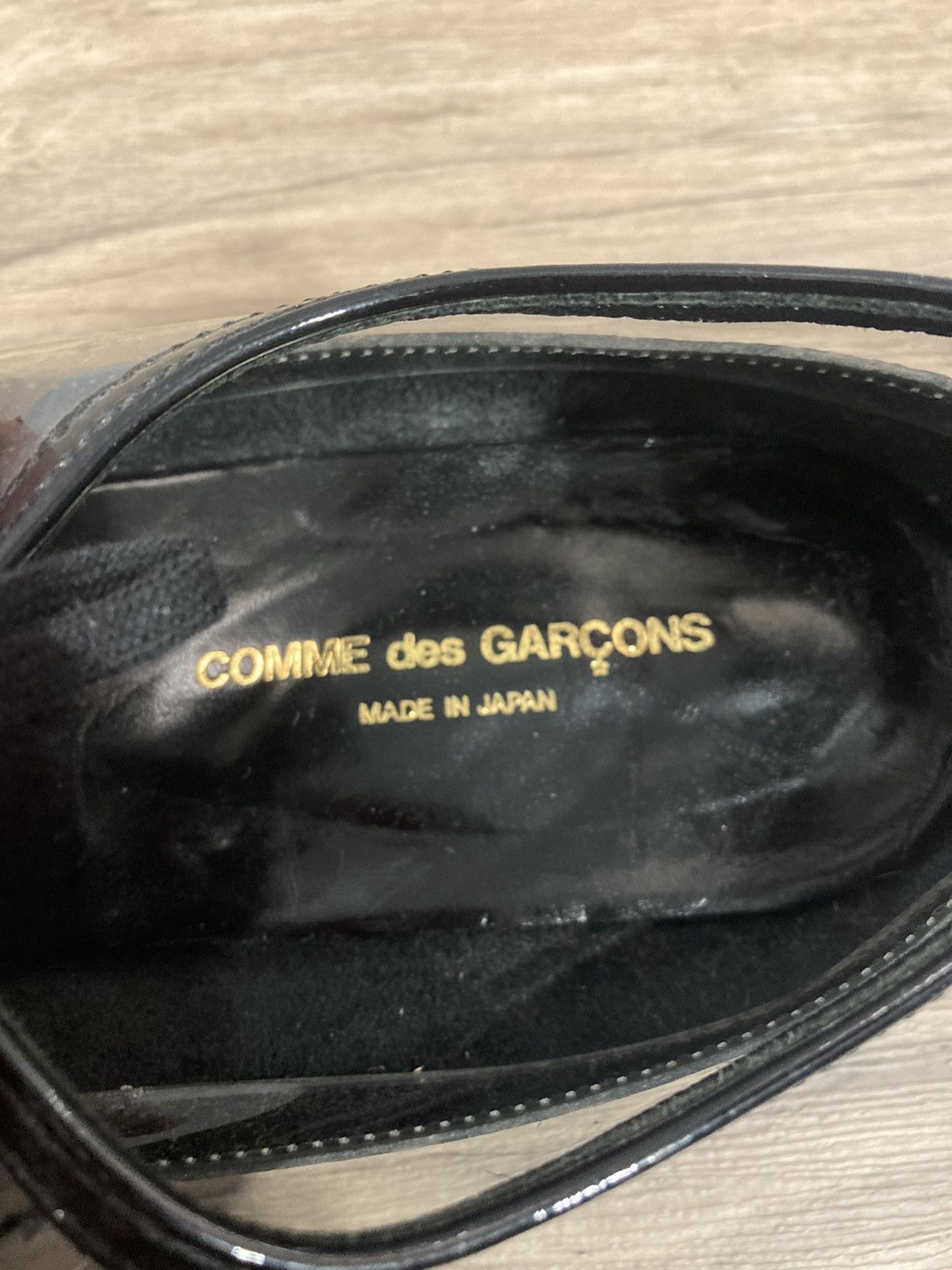 Comme des Garcons Black PVC Oxfords Size US 8 / EU 41 - 8 Thumbnail