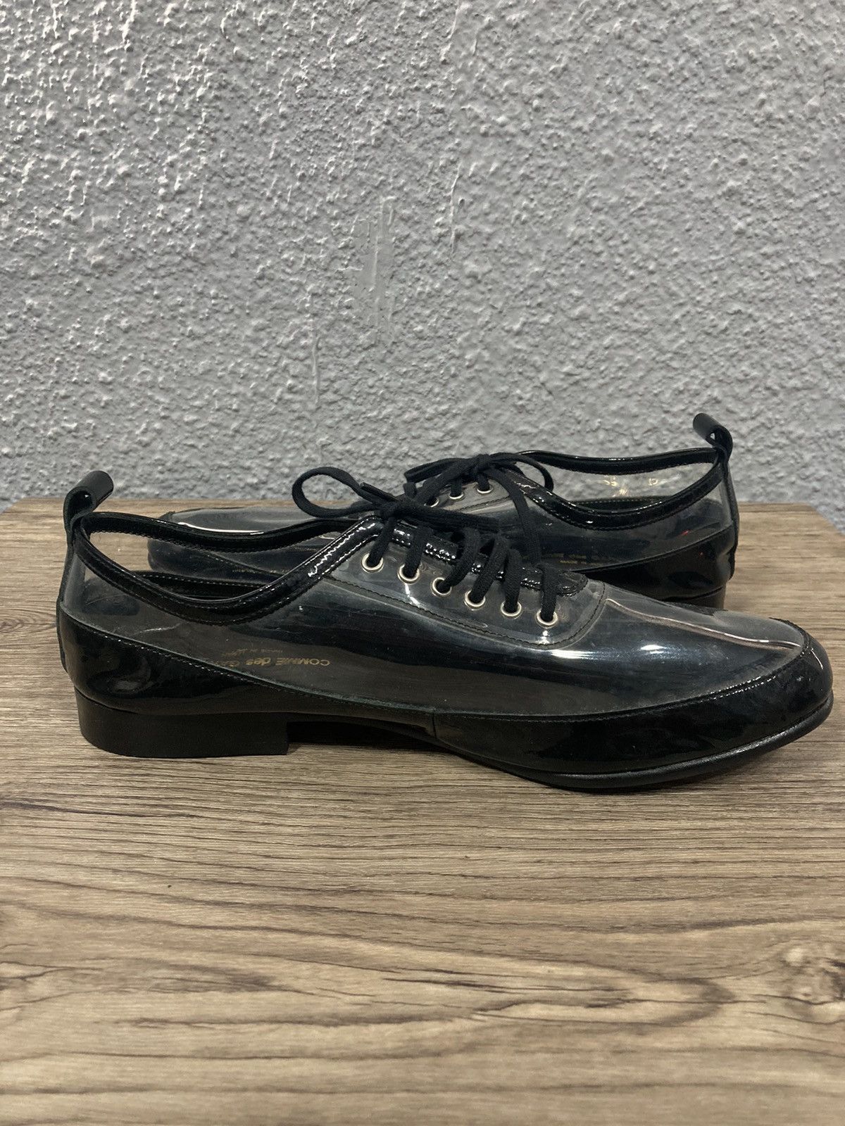 Comme des Garcons Black PVC Oxfords Size US 8 / EU 41 - 5 Thumbnail