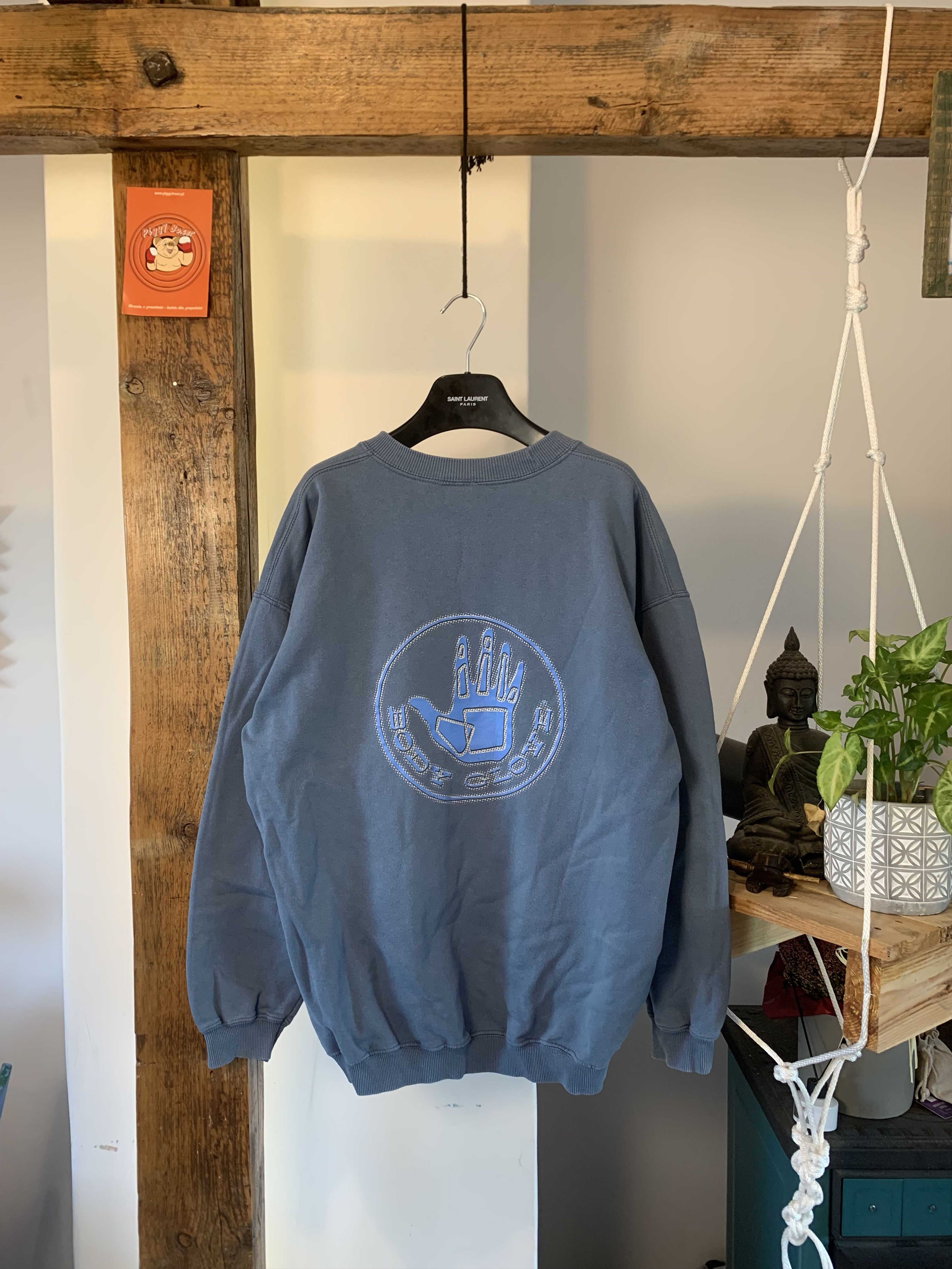90s Body Glove Hawaiian Style Sweatshirt