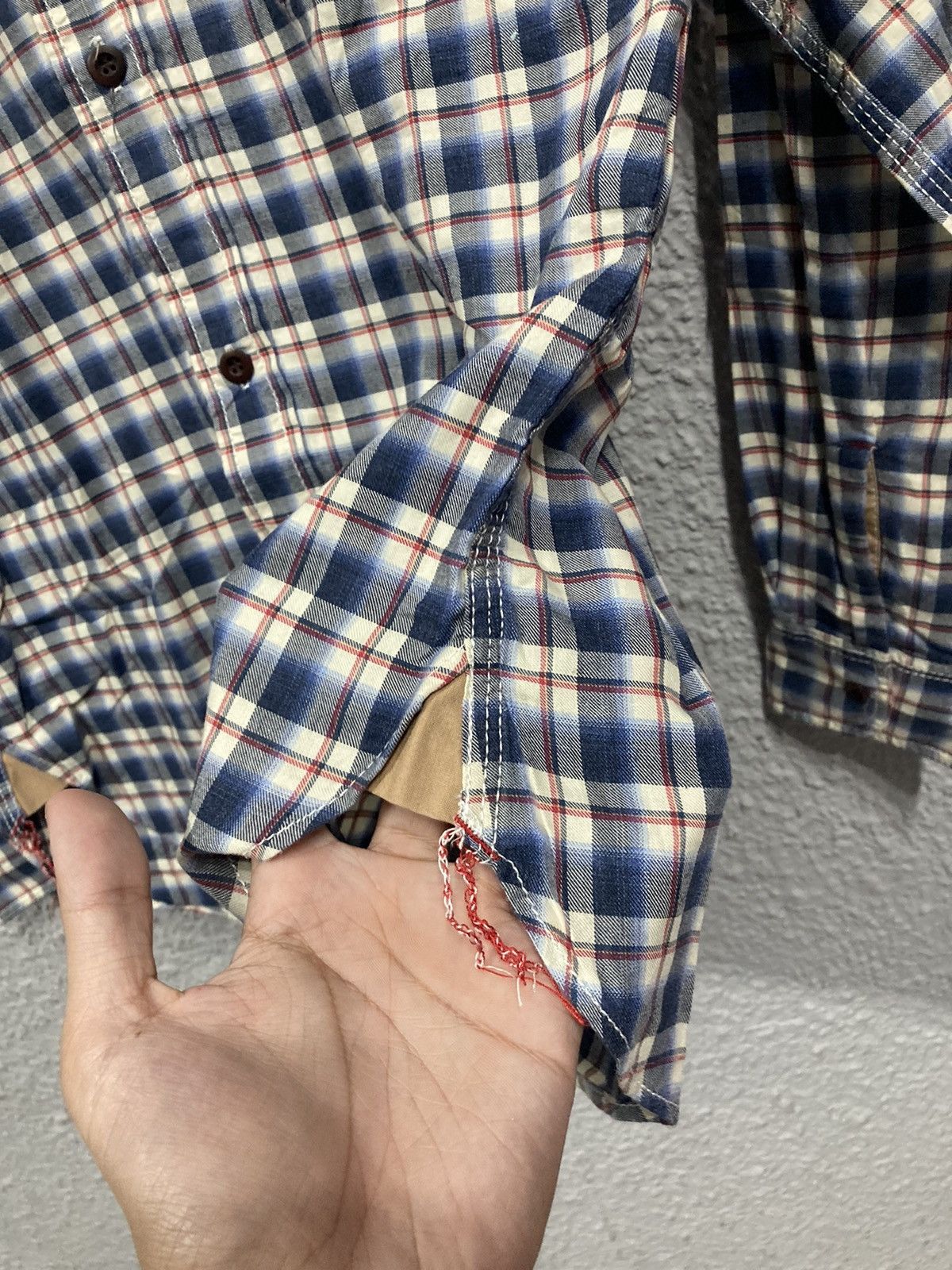 Comme des Garcons Homme AD2013 Checkered Shirt Size US S / EU 44-46 / 1 - 4 Thumbnail