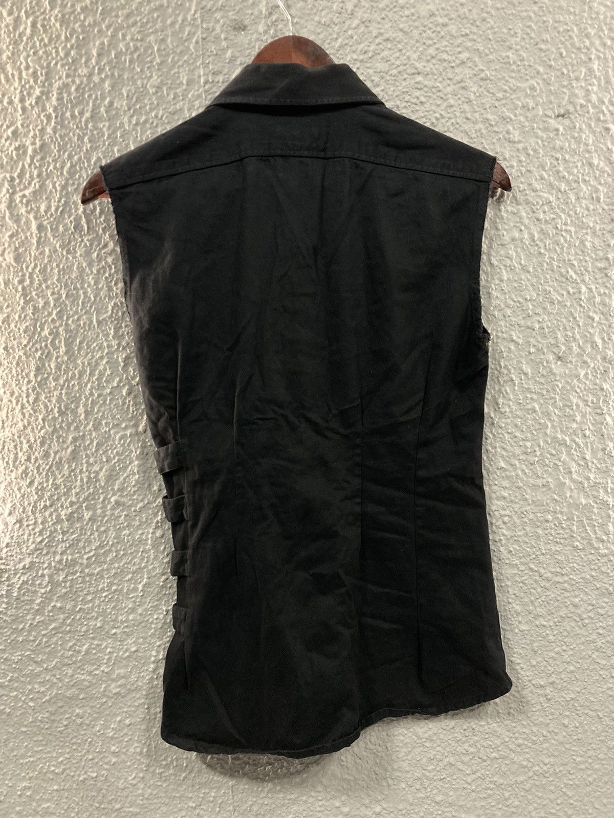 Dries Van Noten Belted denim vest Size XS / US 0-2 / IT 36-38 - 6 Thumbnail