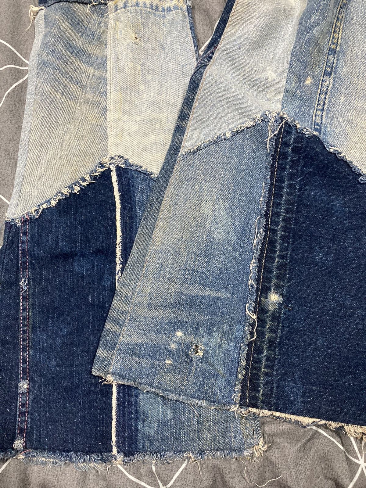 Hysteric Glamour Reconstructed flared denim jeans Size US 29 - 16 Thumbnail