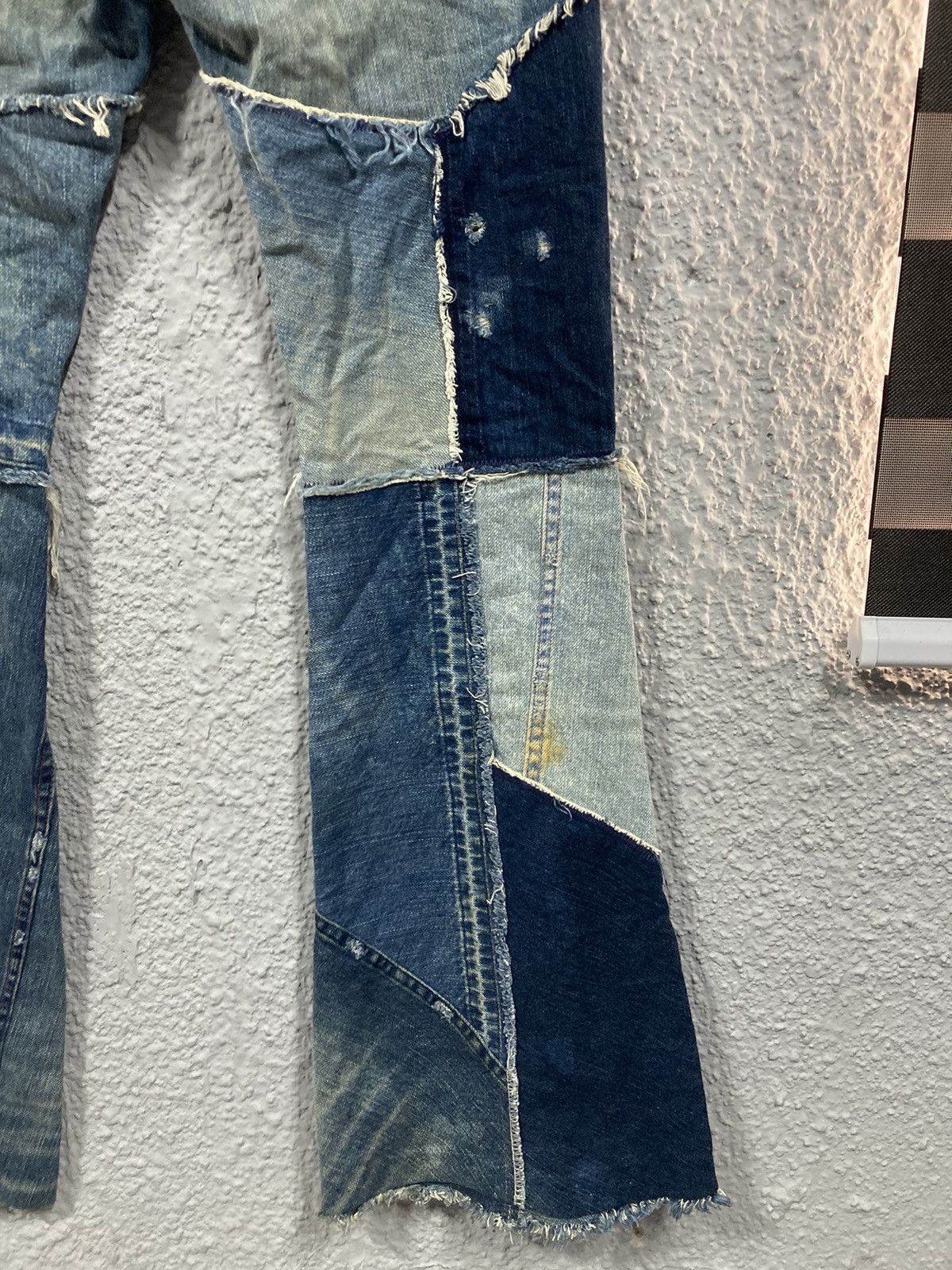 Hysteric Glamour Reconstructed flared denim jeans Size US 29 - 10 Thumbnail