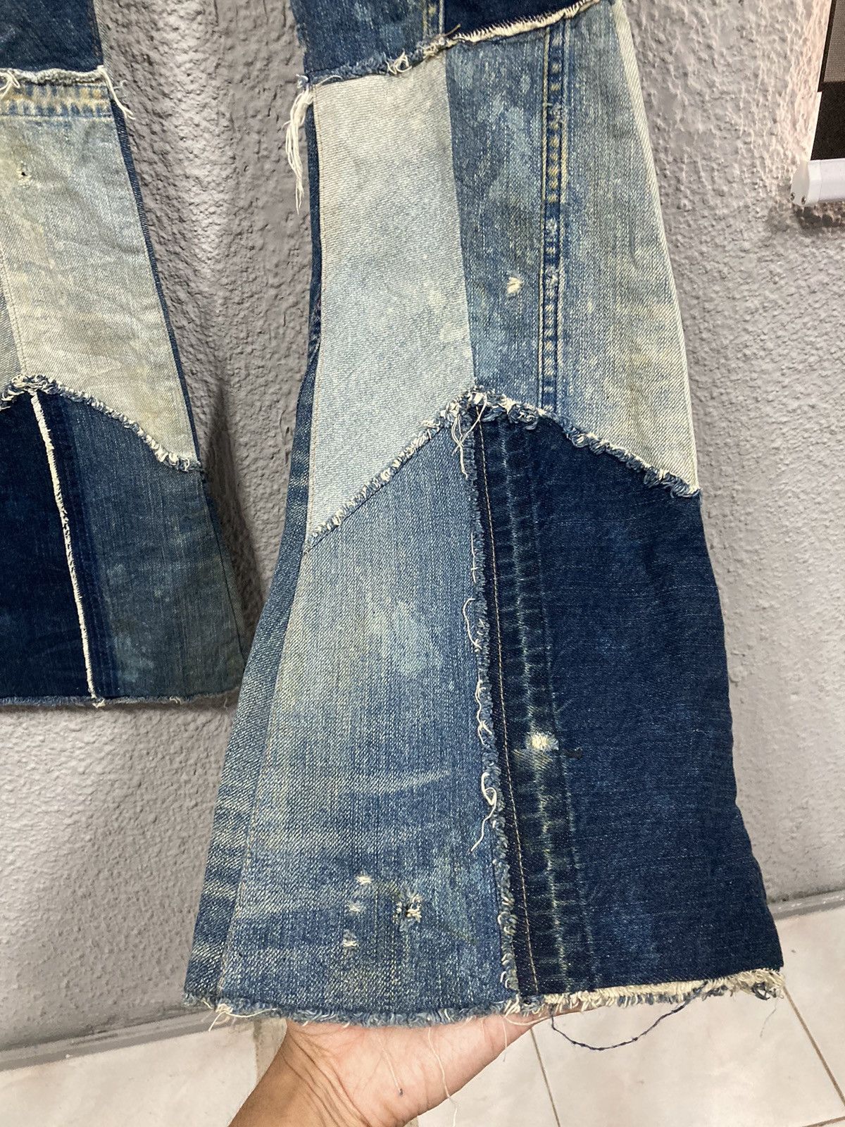 Hysteric Glamour Reconstructed flared denim jeans Size US 29 - 7 Thumbnail