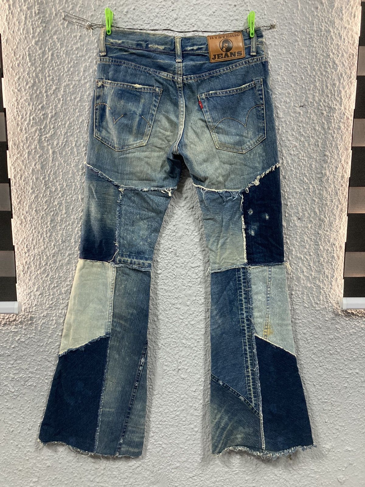 Hysteric Glamour Reconstructed flared denim jeans Size US 29 - 2 Thumbnail