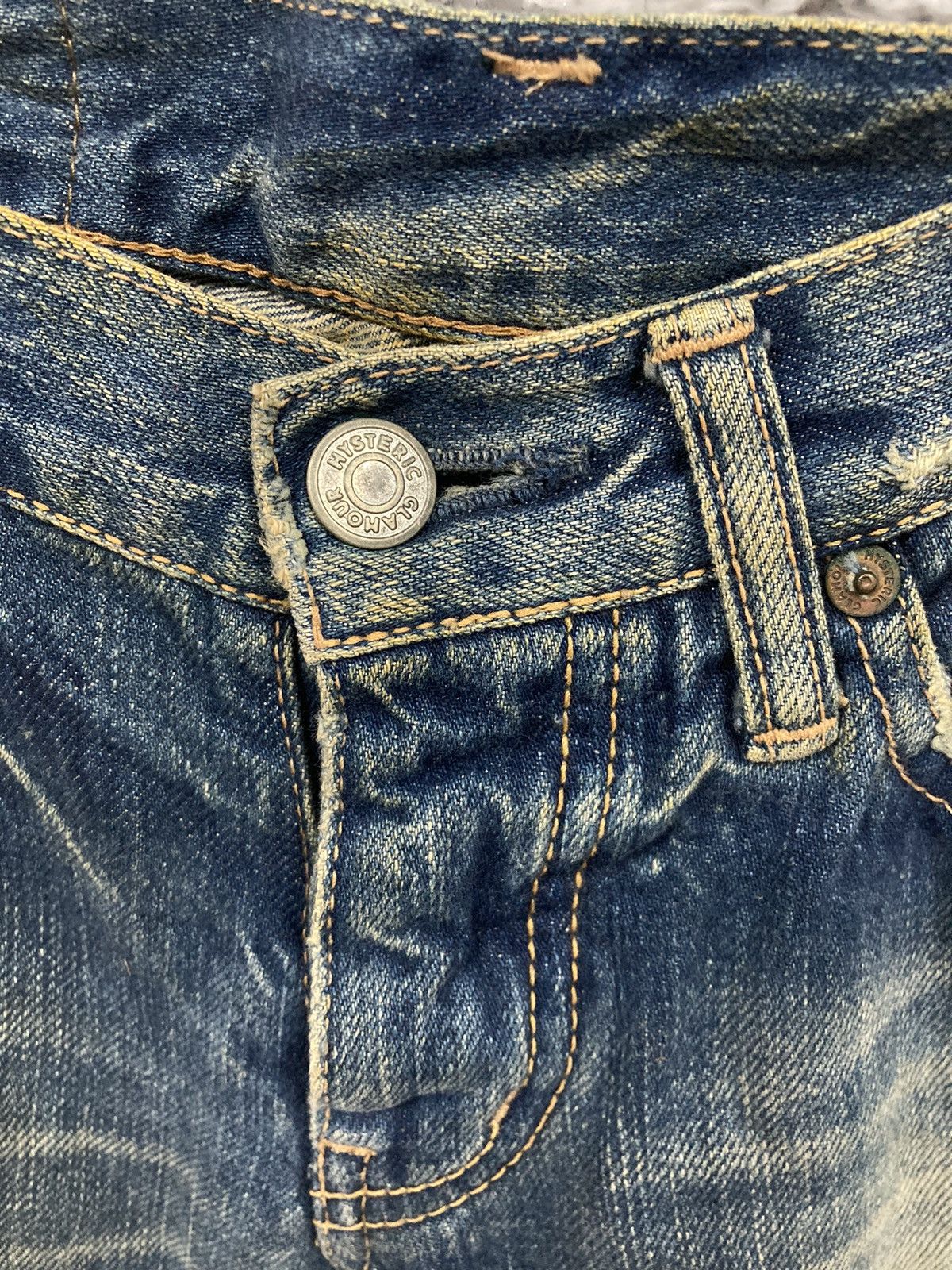 Hysteric Glamour Reconstructed flared denim jeans Size US 29 - 12 Thumbnail