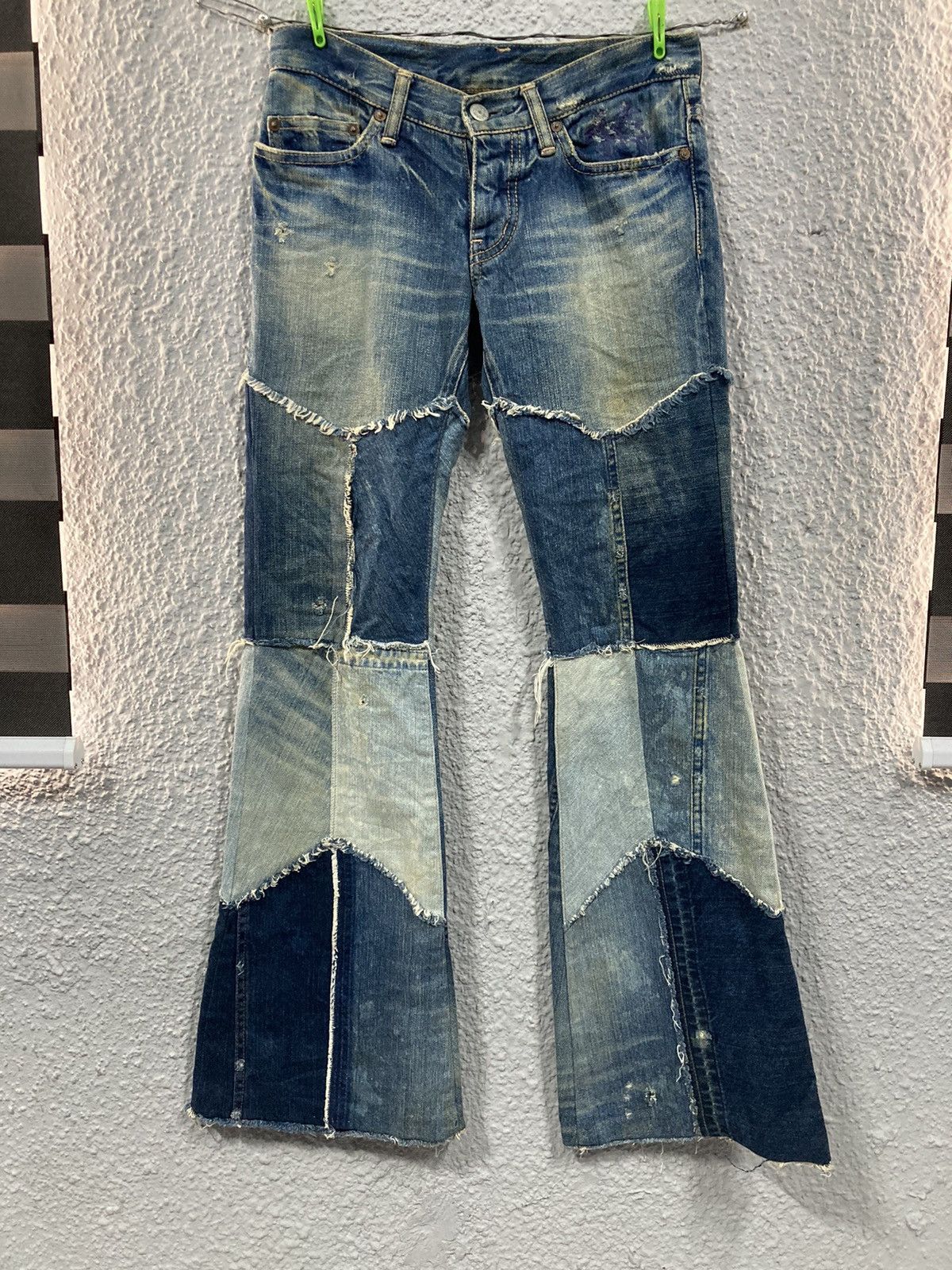 Hysteric Glamour Reconstructed flared denim jeans Size US 29 - 1 Thumbnail