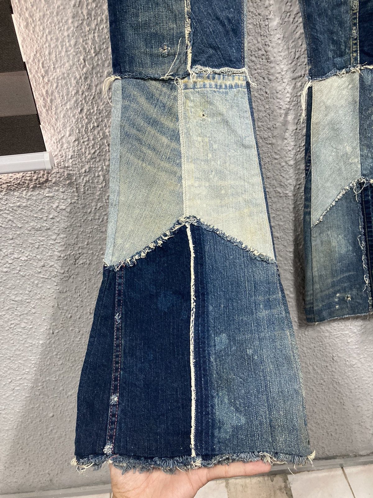Hysteric Glamour Reconstructed flared denim jeans Size US 29 - 6 Thumbnail