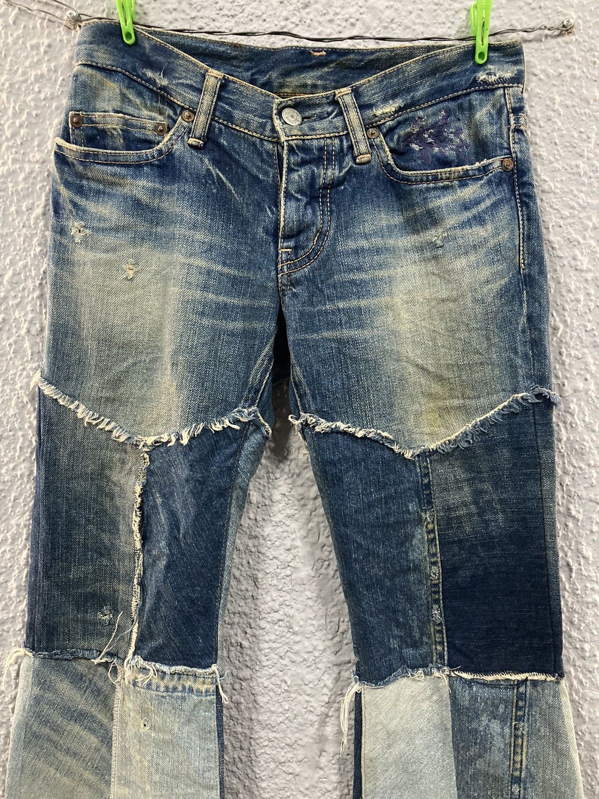 Hysteric Glamour Reconstructed flared denim jeans Size US 29 - 5 Thumbnail