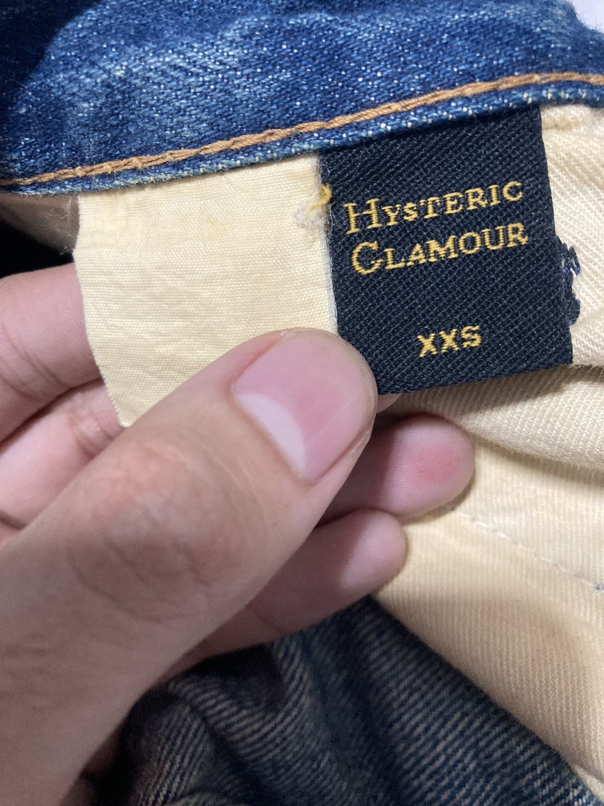 Hysteric Glamour Reconstructed flared denim jeans Size US 29 - 15 Thumbnail