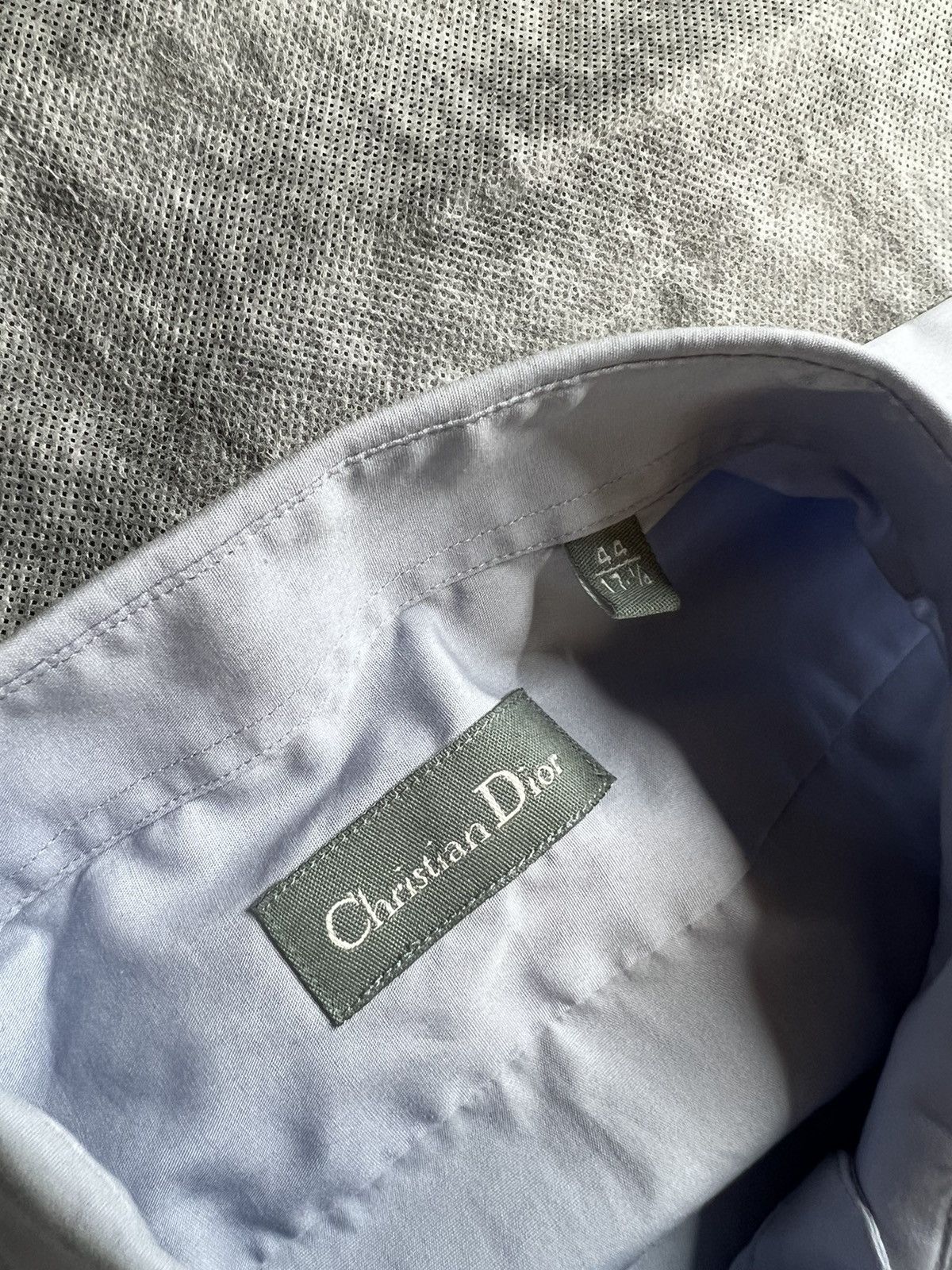 Christian Dior Monsieur Vintages Christian Dior Button Up Shirt Size US XL / EU 56 / 4 - 4 Thumbnail