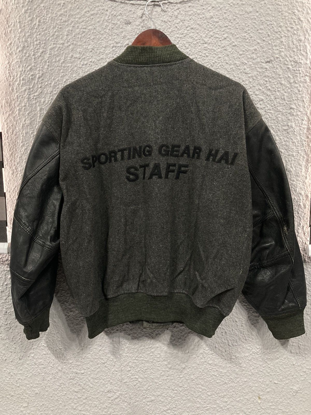 Hai Sporting Gear 1985 Staff Uniform Varsity Jacket Size US M / EU 48-50 / 2 - 2 Thumbnail