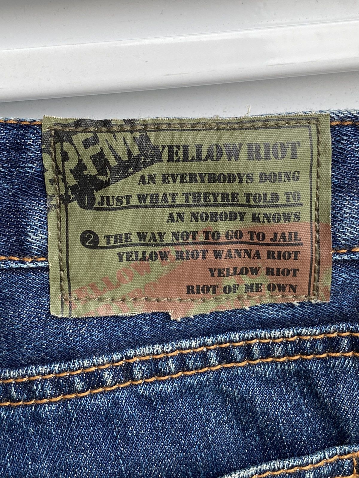 PPFM Vintage PPFM Snake Skin Denim / Undercover Issey Yohji Size US 32 / EU 48 - 9 Thumbnail
