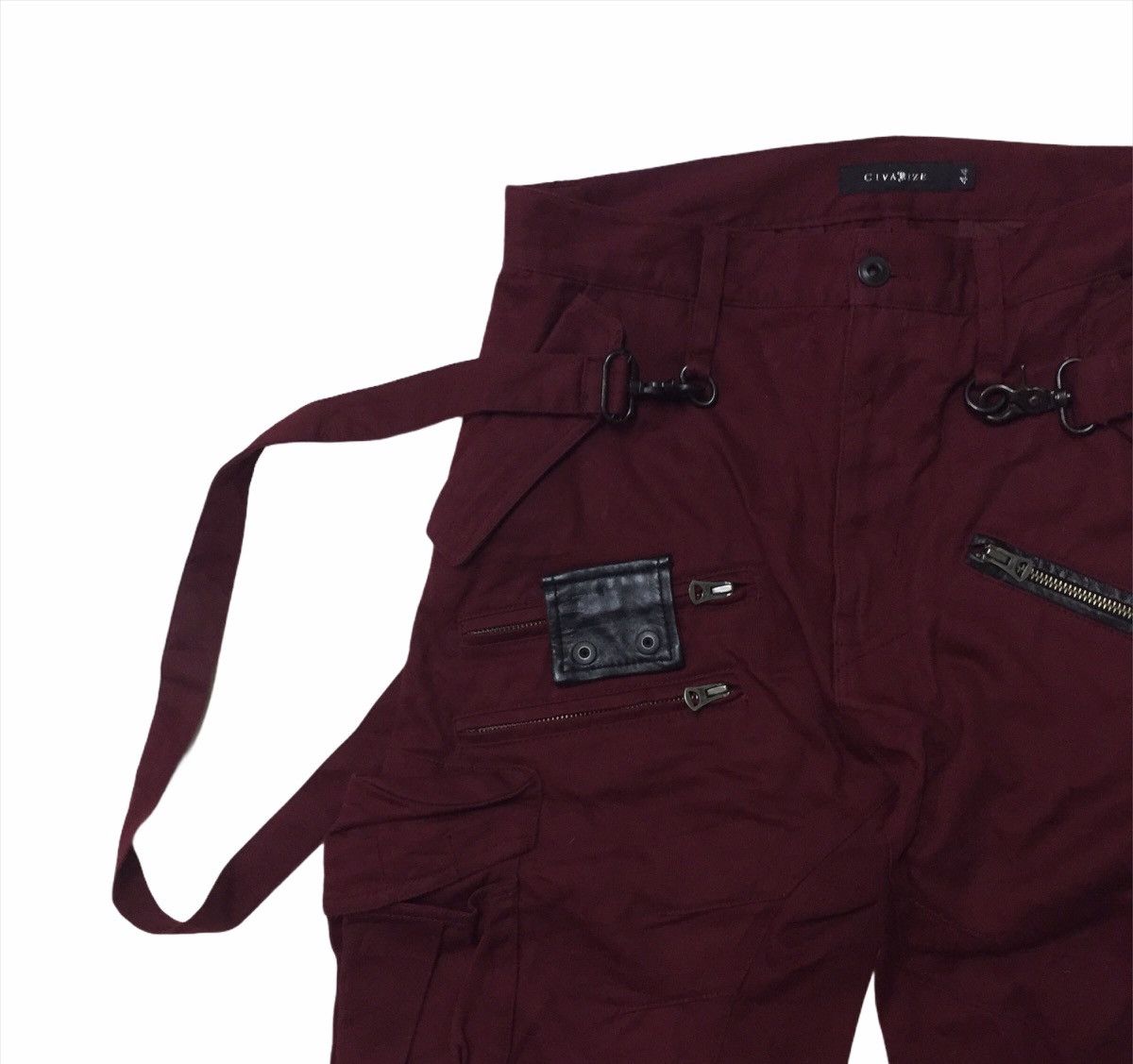 CIVARIZE 💥MUST COP💥 Y2K Civarize Cargo Bondage Seditionaries Pants Size US 32 / EU 48 - 4 Thumbnail