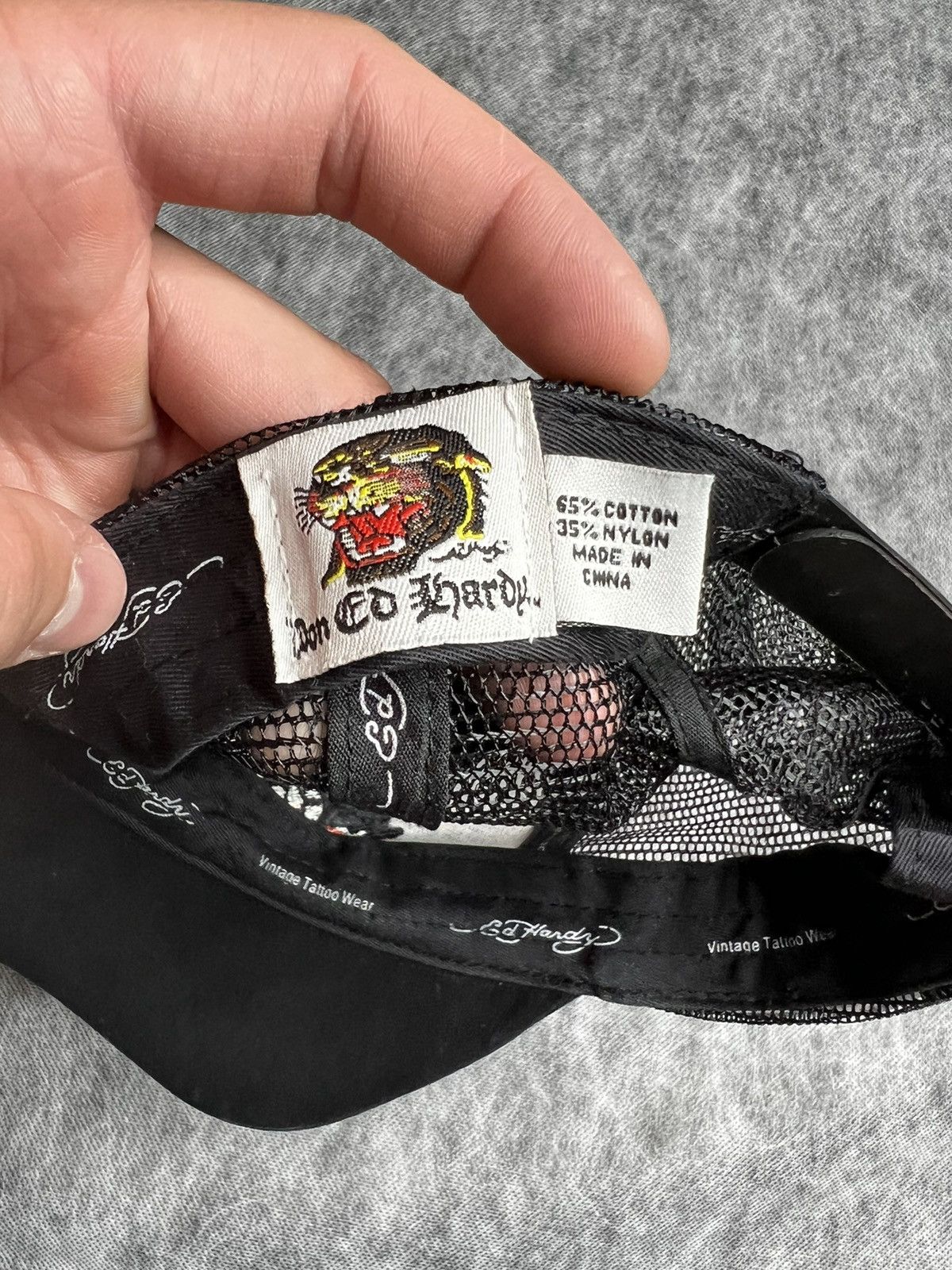 Ed Hardy Ed Hardy Christian Audigier Y2K Cap Size ONE SIZE - 5 Thumbnail