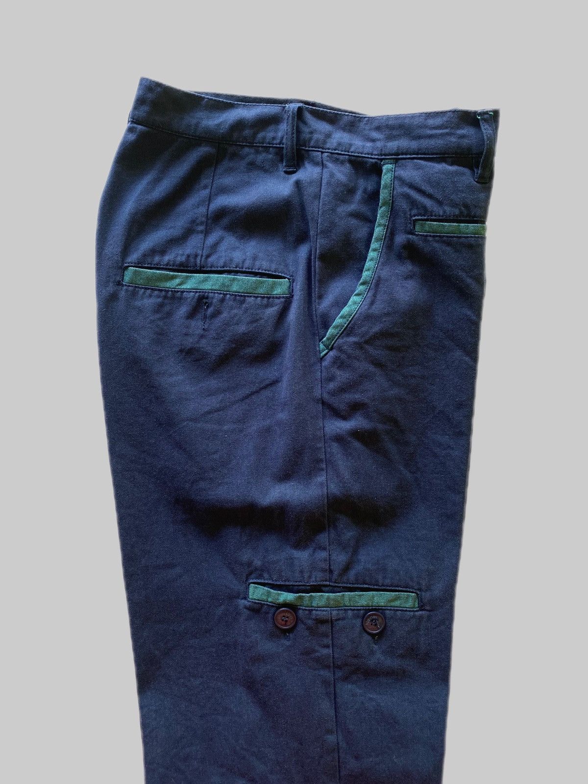 Ne-Net Vintage Ne-Net DropCrotch Hidden Pocket Cargo Pants Size US 30 / EU 46 - 16 Thumbnail