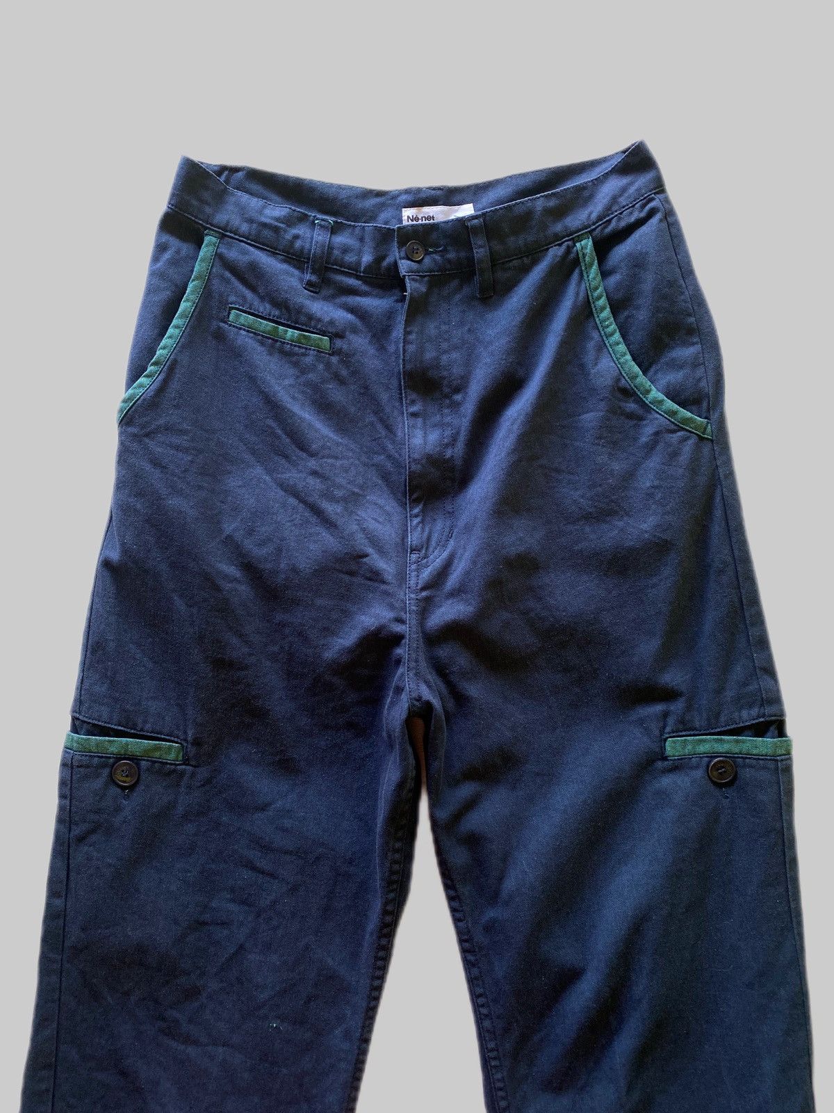 Ne-Net Vintage Ne-Net DropCrotch Hidden Pocket Cargo Pants Size US 30 / EU 46 - 6 Thumbnail