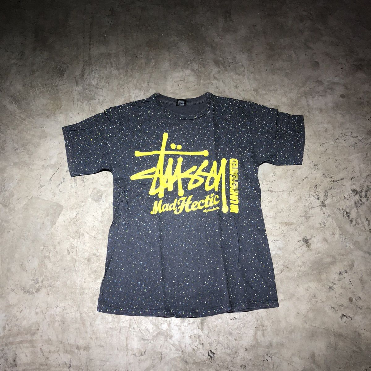 Stussy × Undefeated Stussy X undefeated X Mad Hectic Tee | Grailed